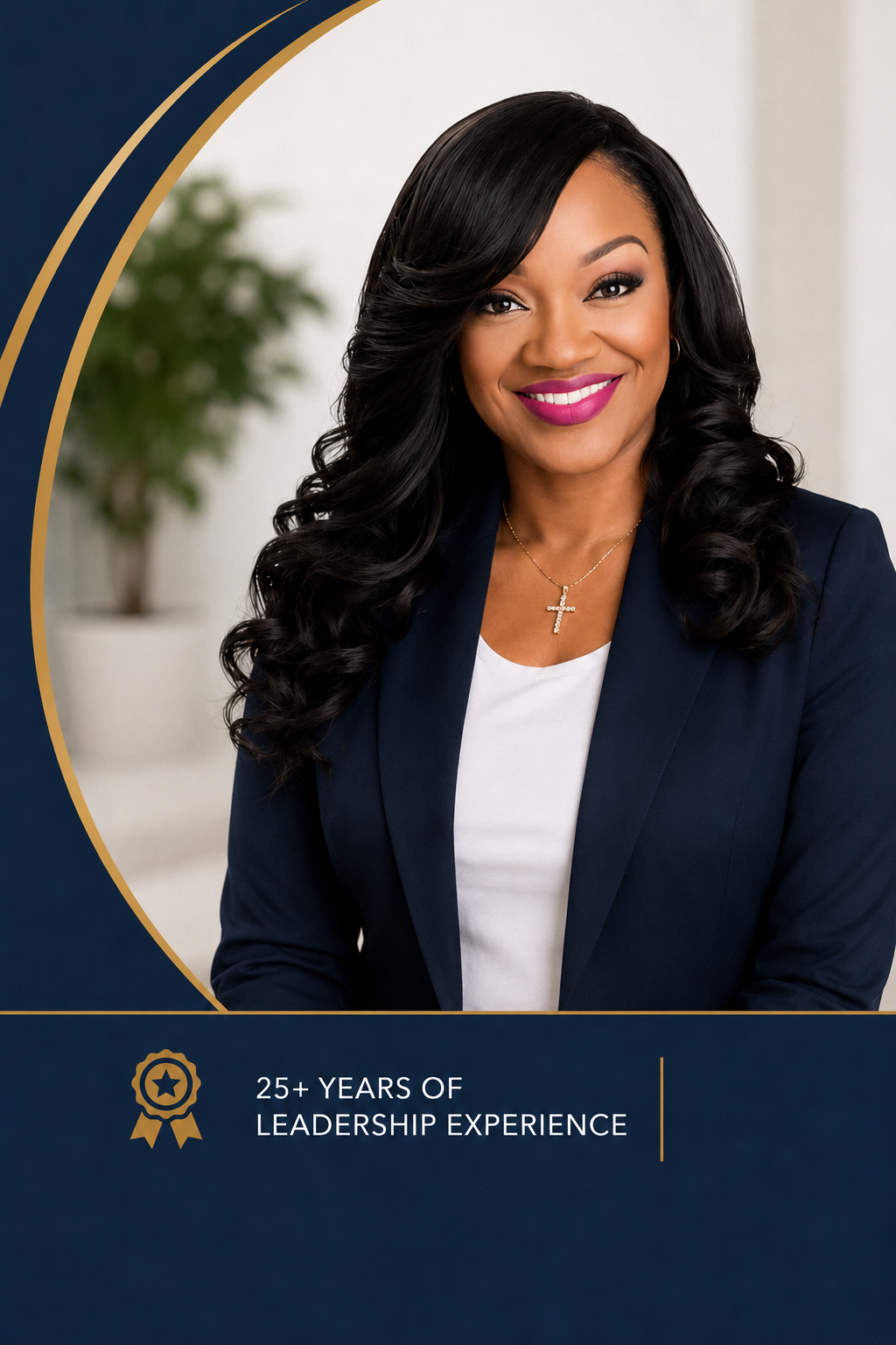 Dr. Nancy V. Brown, founder of Grace Wellness Institute, highlighting 25+ years of leadership and organizational experience.