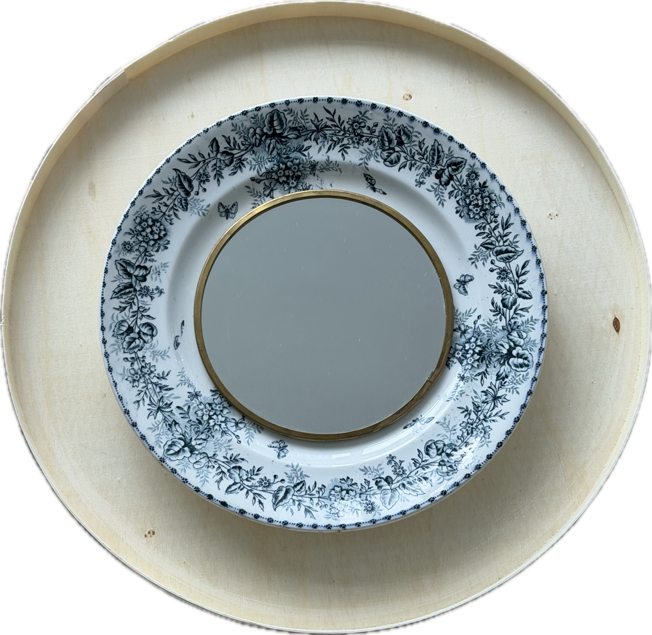 Mar'eh #1 - Pre-loved Porcelain Mirror