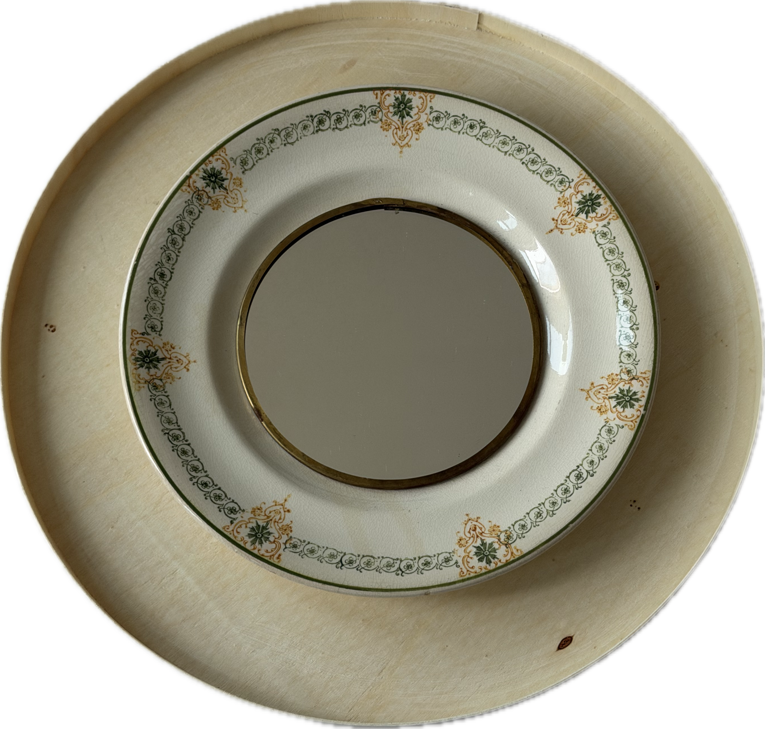 Mar'eh #2 - Pre-loved Porcelain Mirror