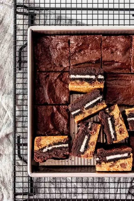 Triple Decker Brownie