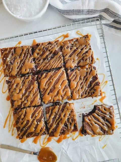 Salted Caramel Brownies