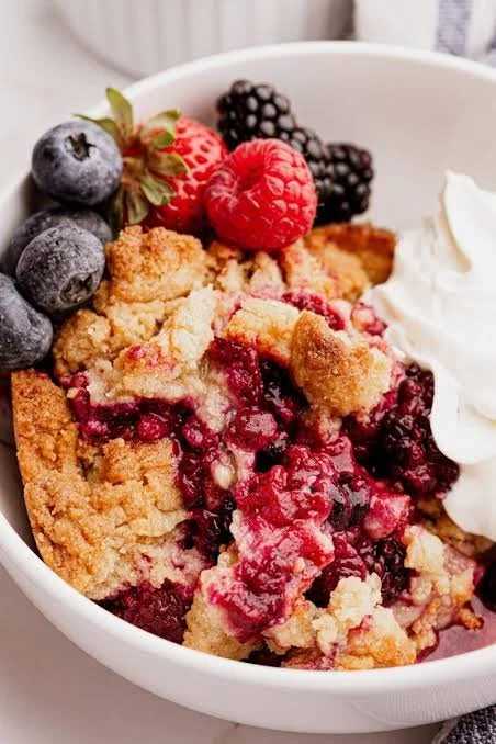 Mixed Berry Cobbler