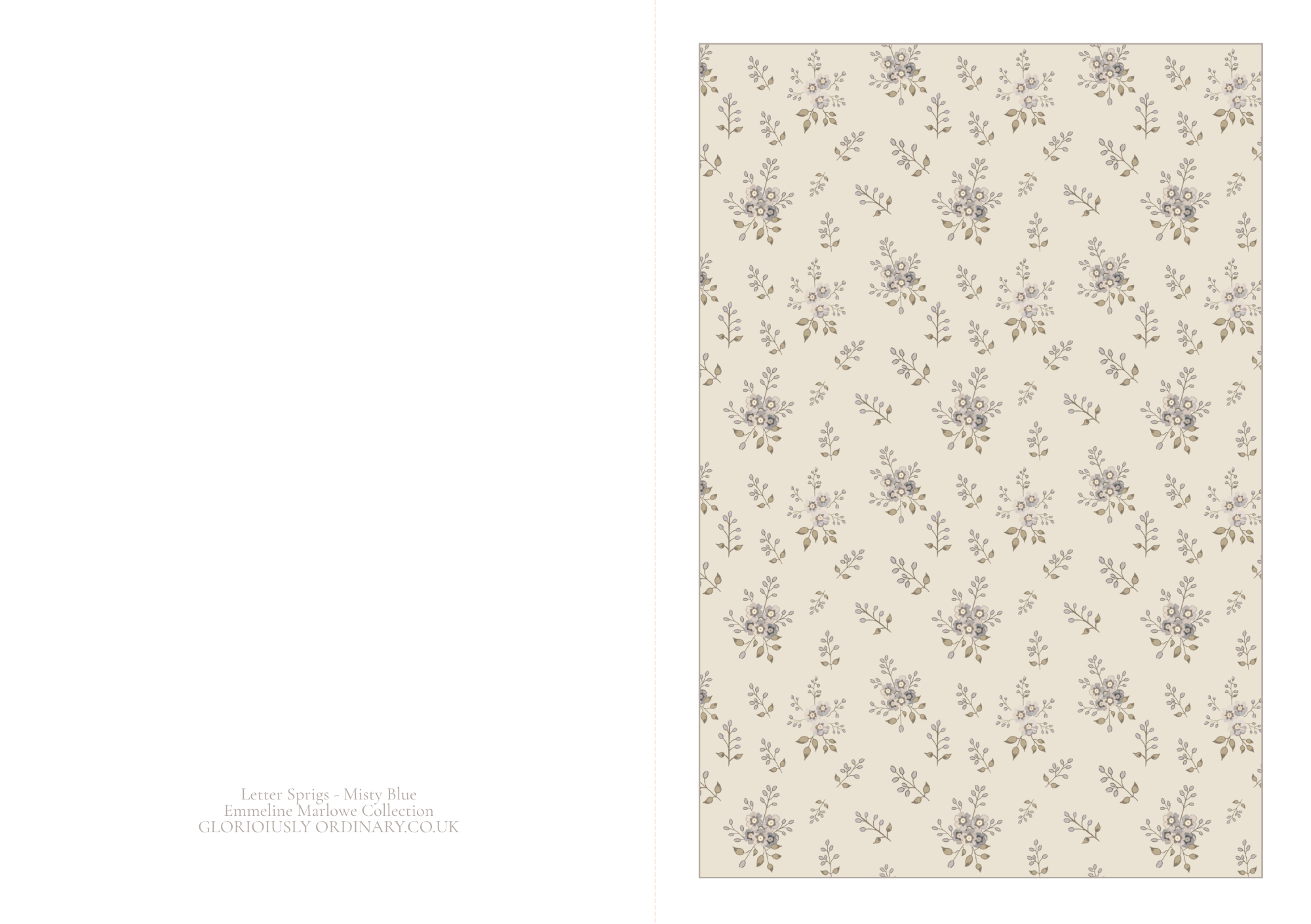 Letter Sprigs Misty Blue A5 Card.png