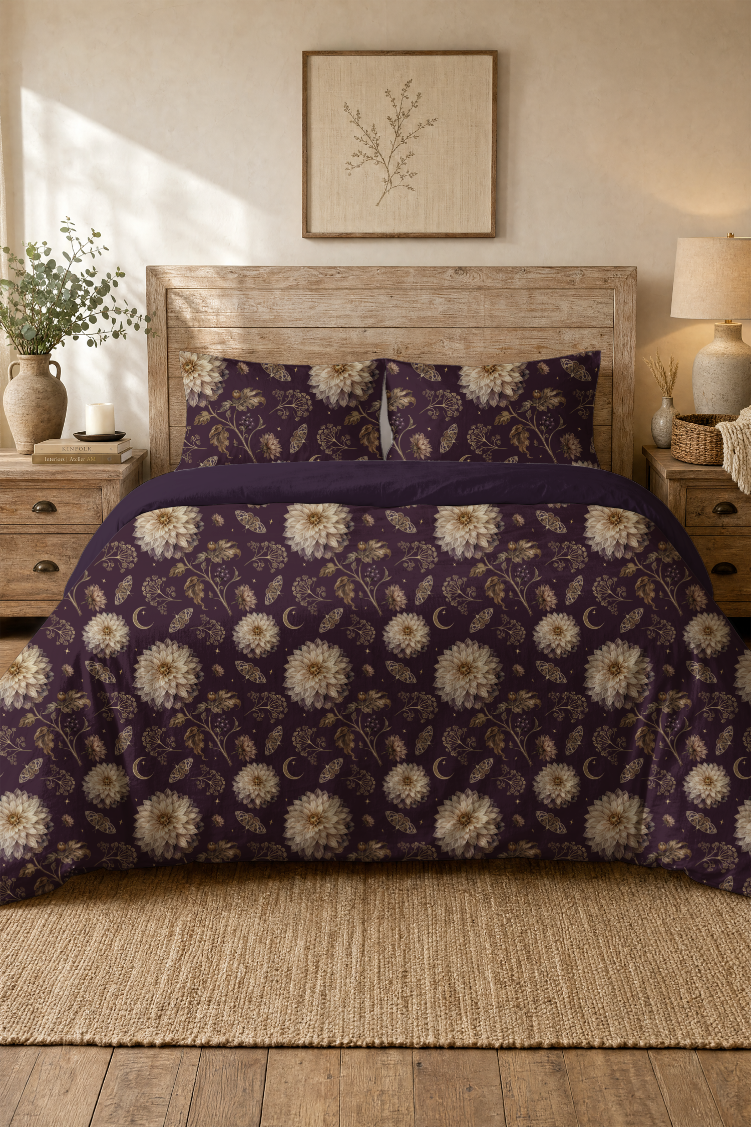 Purple Dahlia Moon Flattened-duvet-cover-full-size.png