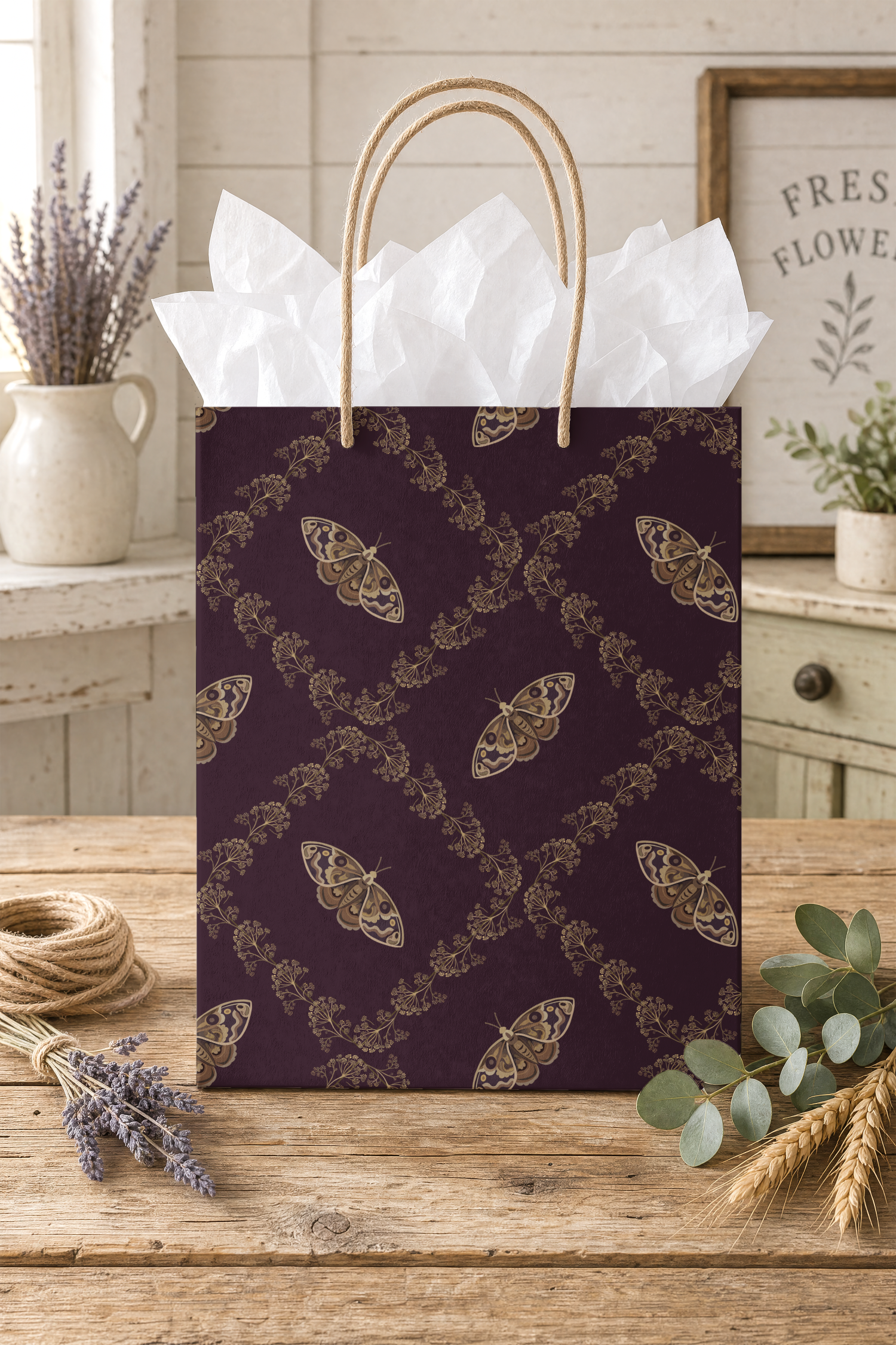 Purple Multiple Moths Flattened-gift-bag-full-size.png