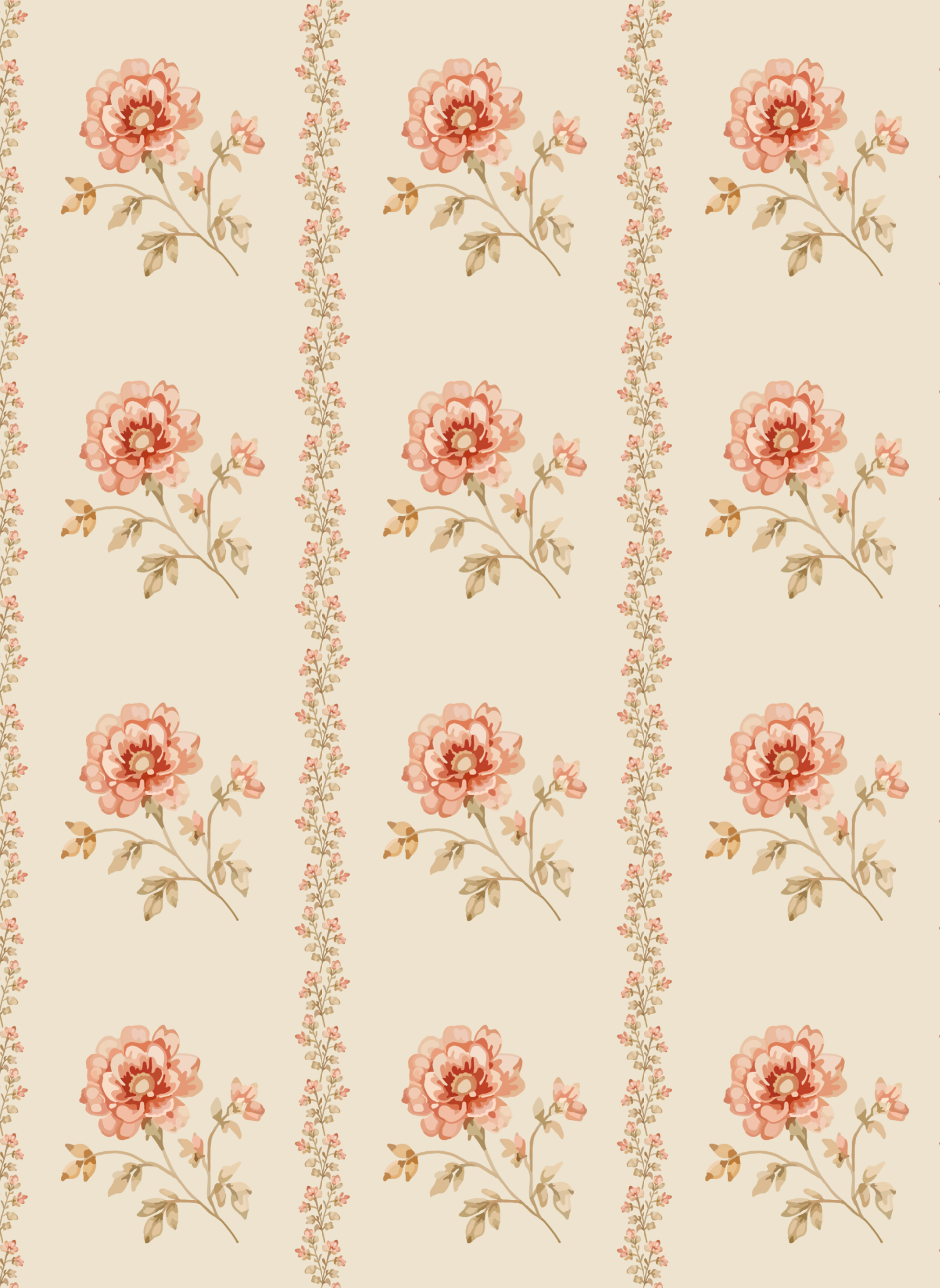 Botanical Borders Coral many repeat.png