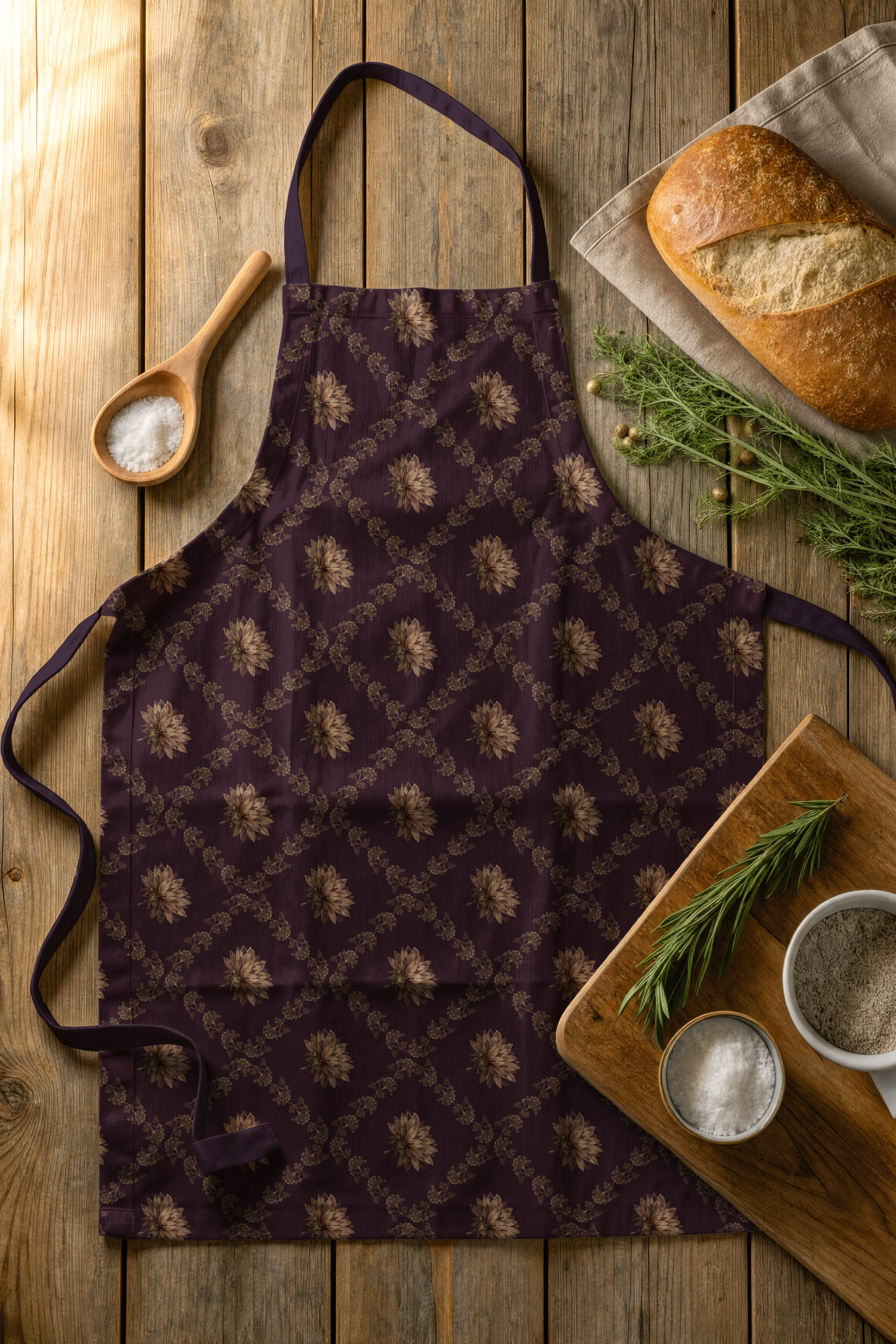 Purple Trellis and Bud-apron-full-size.png