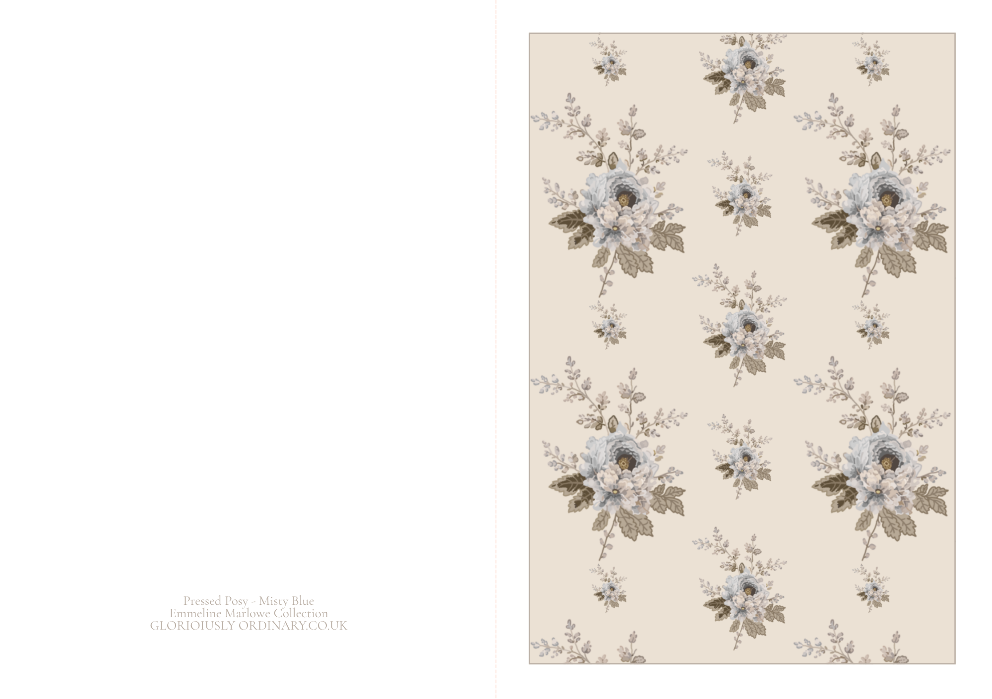 Pressed Posy Misty Blue A5 Card.png