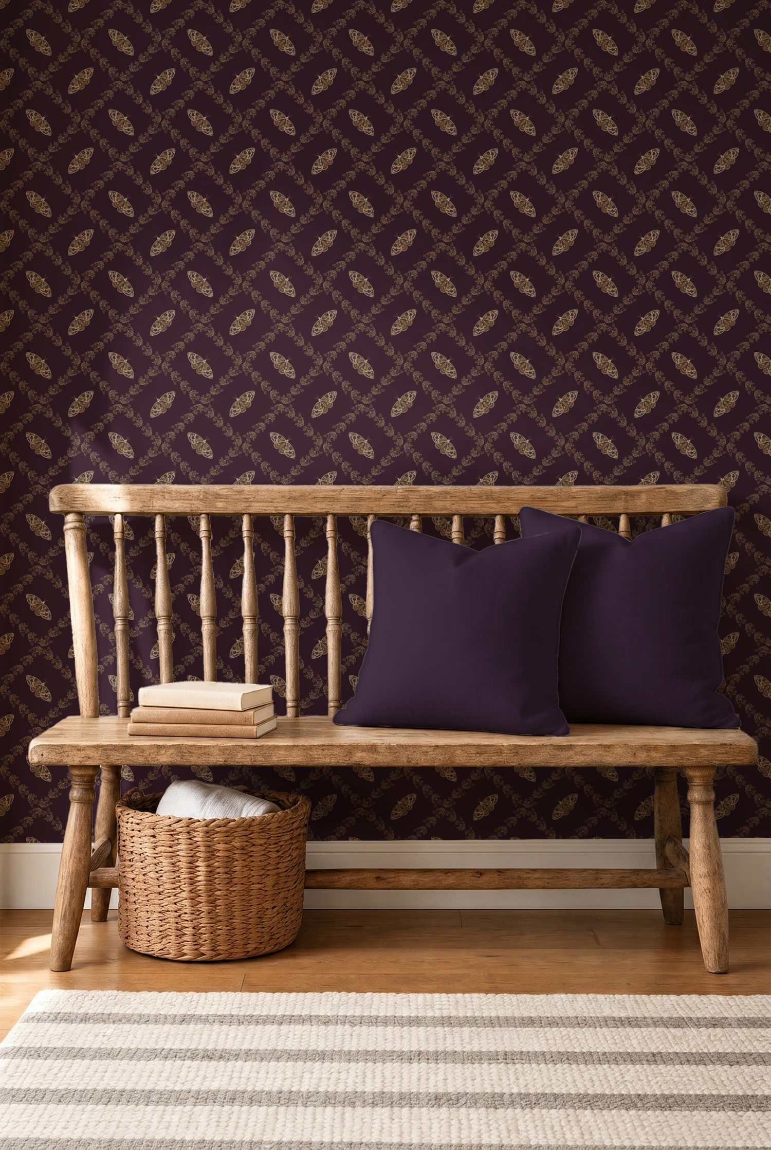 Purple Multiple Moths Flattened-entry-wallpaper-full-size.png