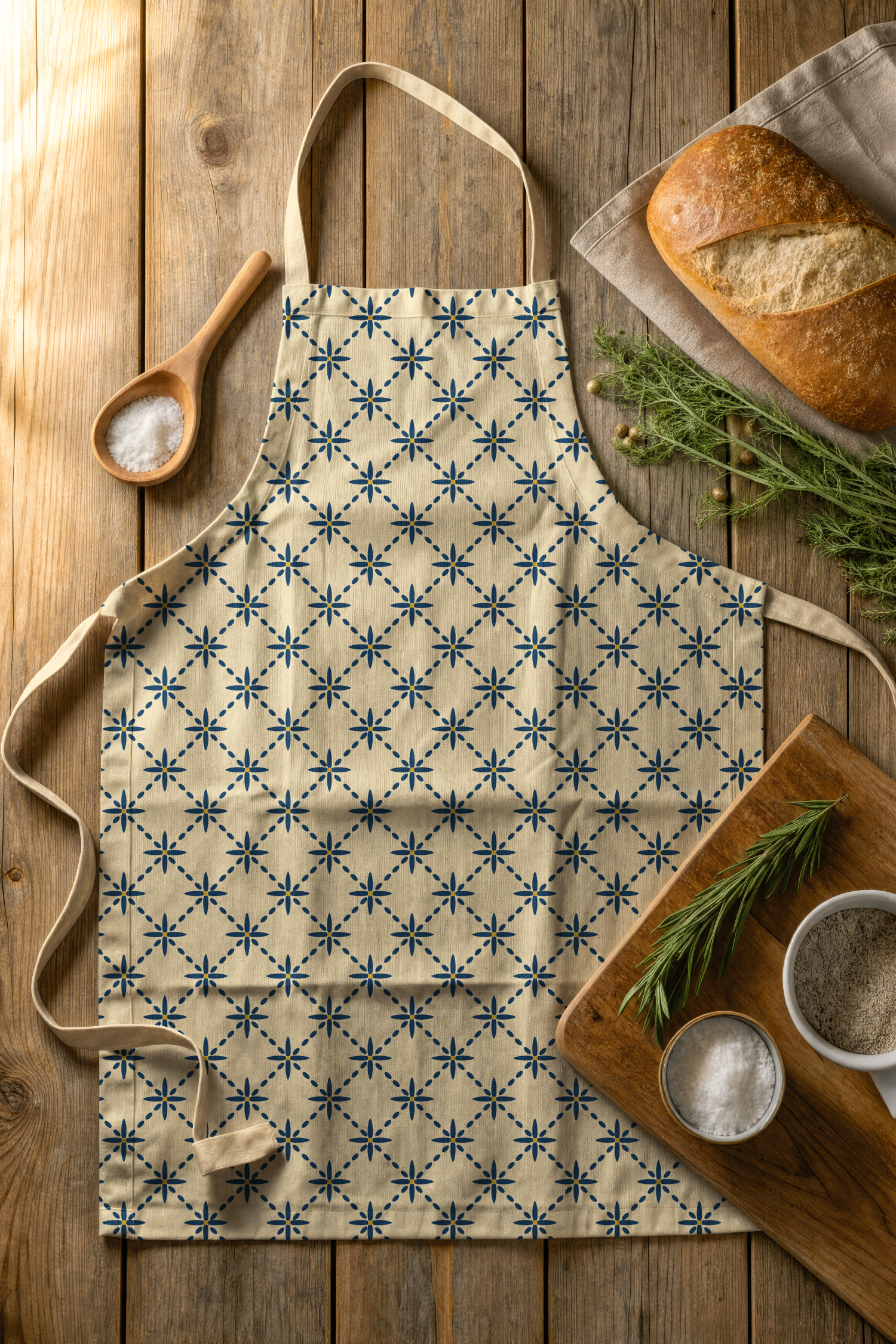 Mediterranean Trellis | Geometric Coastal Pattern | JPG, PNG & Licence
