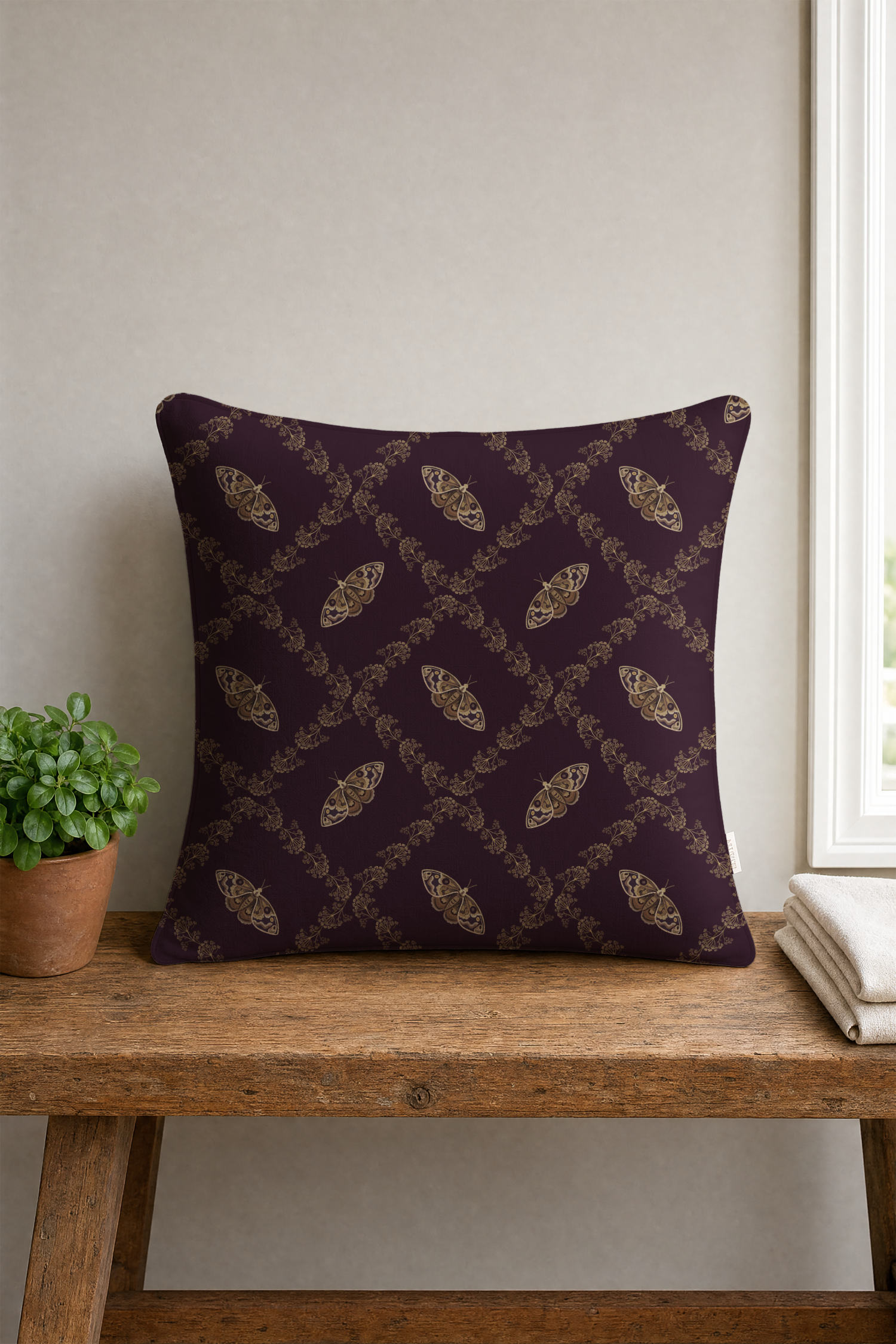 Purple Multiple Moths Flattened-throw-pillow-full-size.png