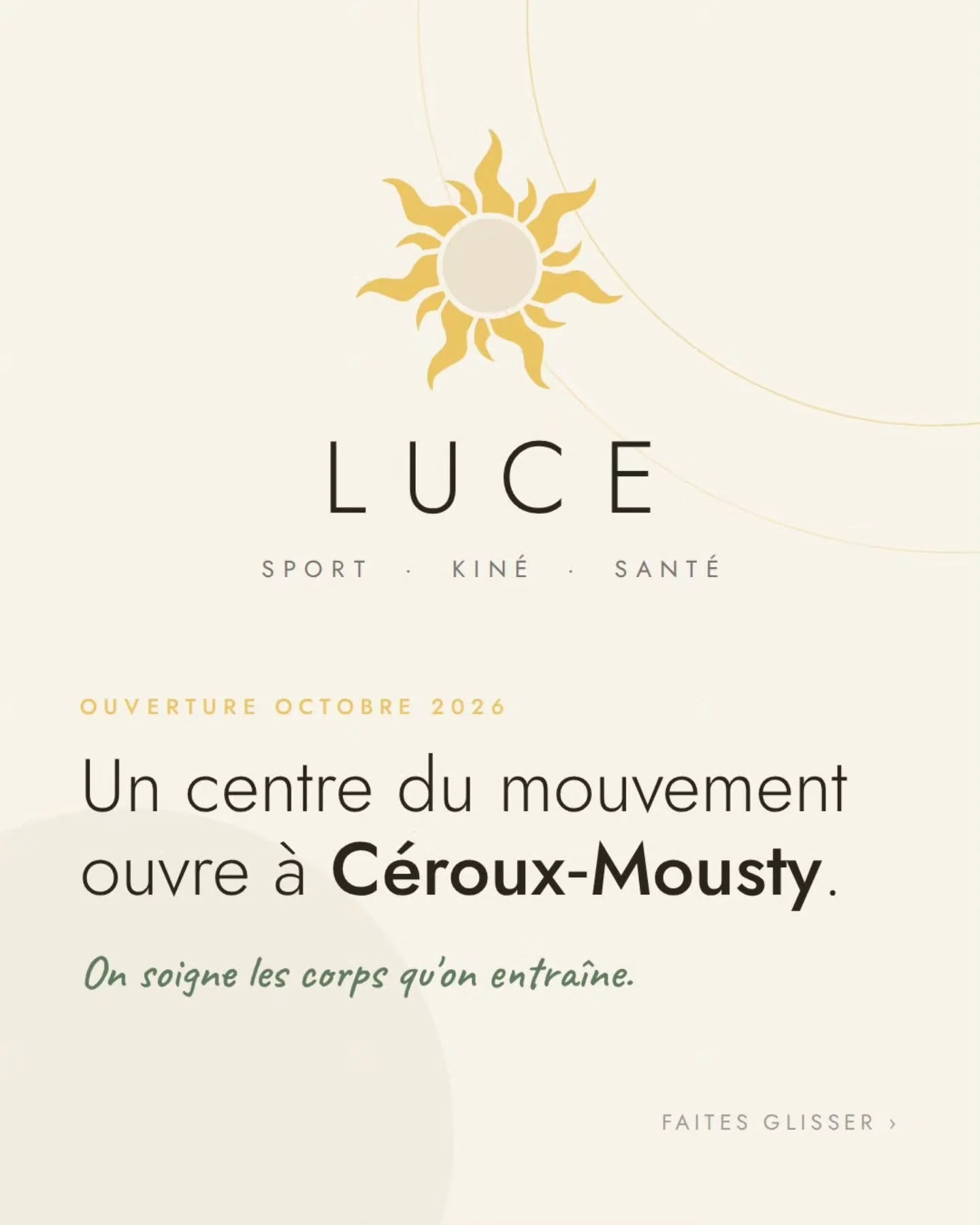 ☀️ Ouverture en Octobre 2026 ☀️

Voici quelques informations pour nos curieux ℹ️ 
Vous trouverez le d&eacute;tails et toutes les mises &agrave; jours sur notre site web ! 💻
Tous les liens sont en description 🤝

Encore des questions ? Pose-les nous 