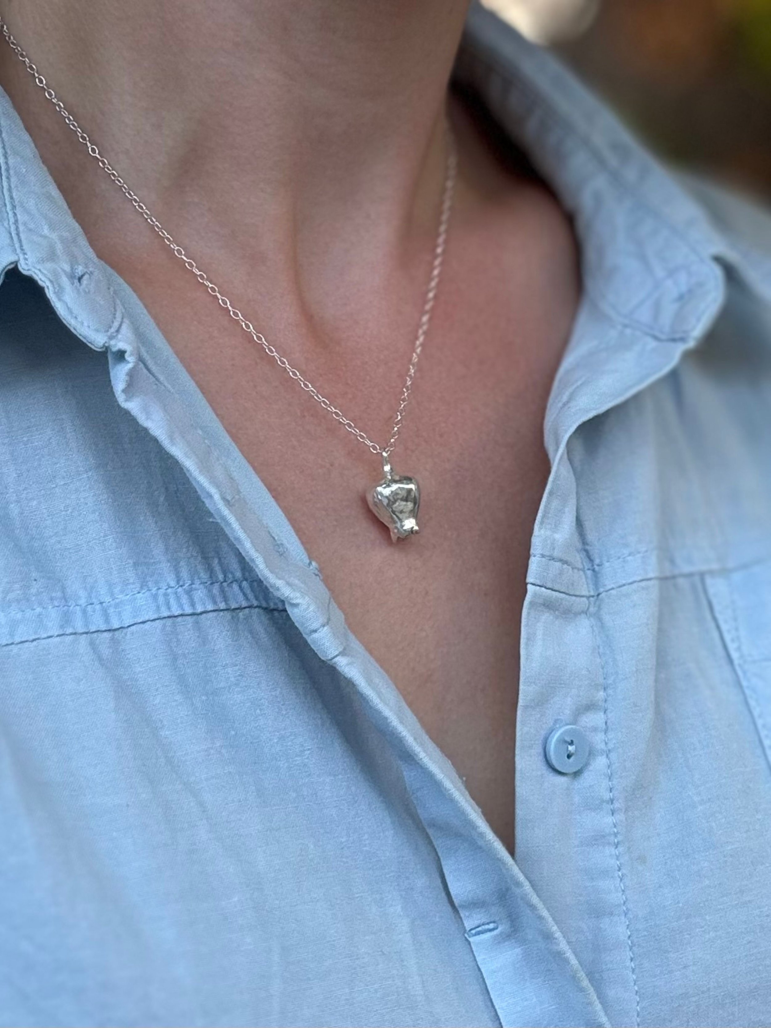 Campion Seed Head Necklace