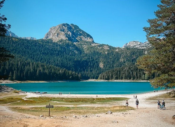 black lake
