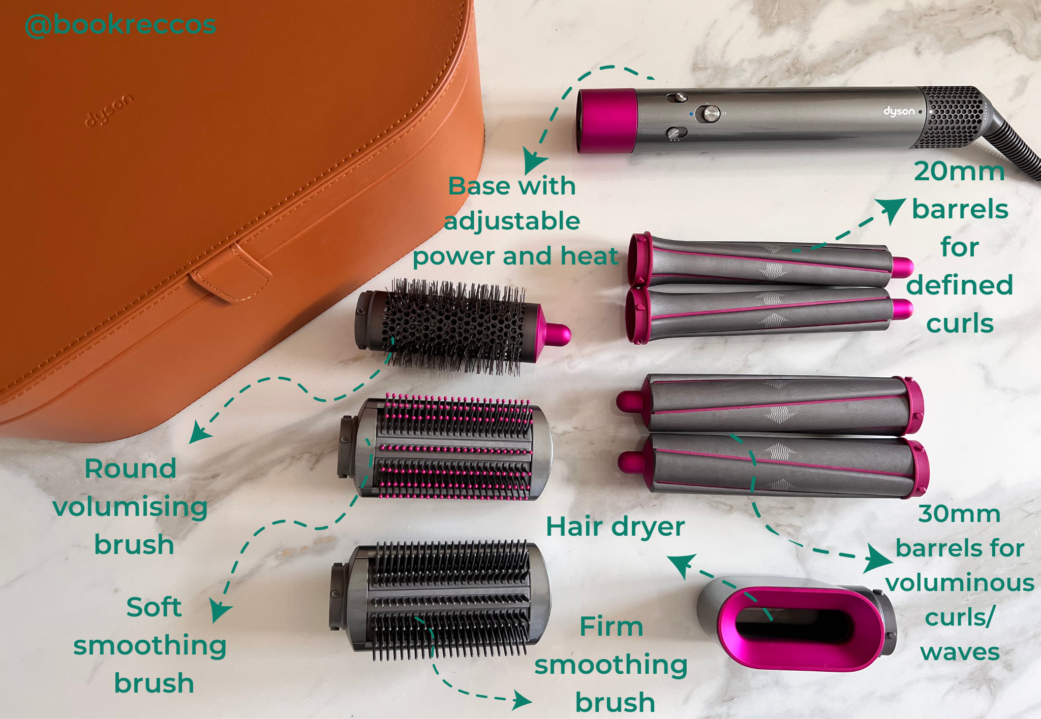Dyson airwrap attcahments