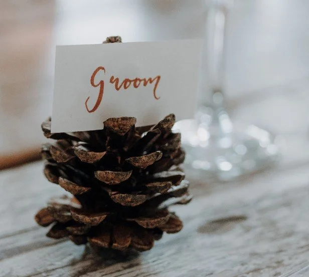 pinecone name cards