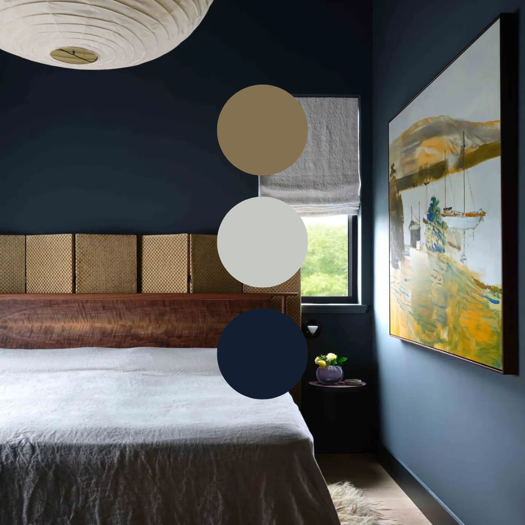 Pour une chambre ou un salon — une atmosphère cocon, sobre et intemporelle, réchauffée par le bois.