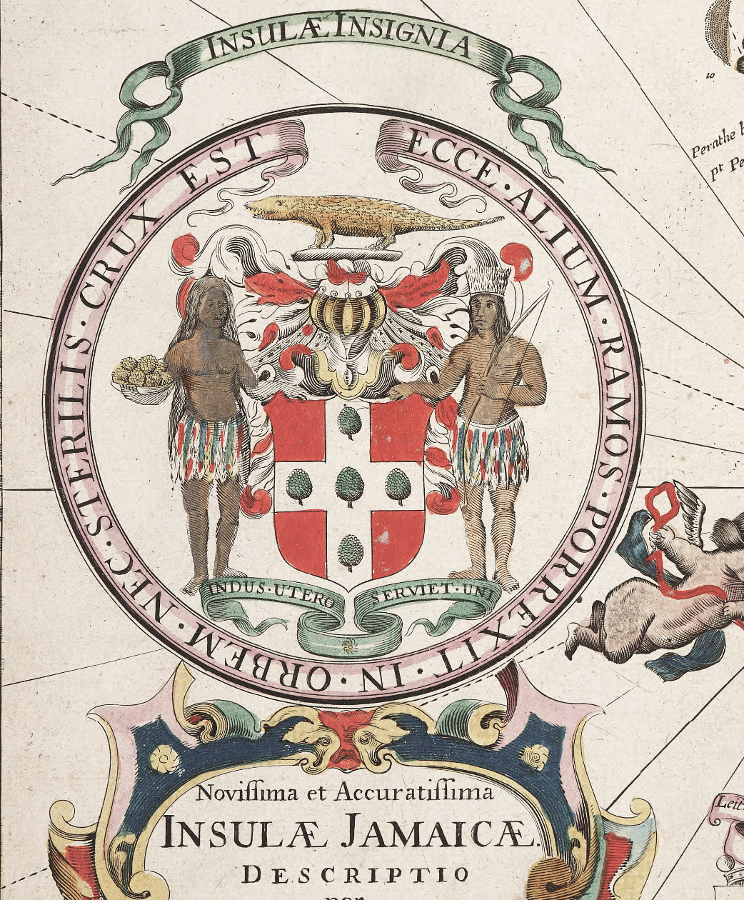 First Jamaican coat of arms