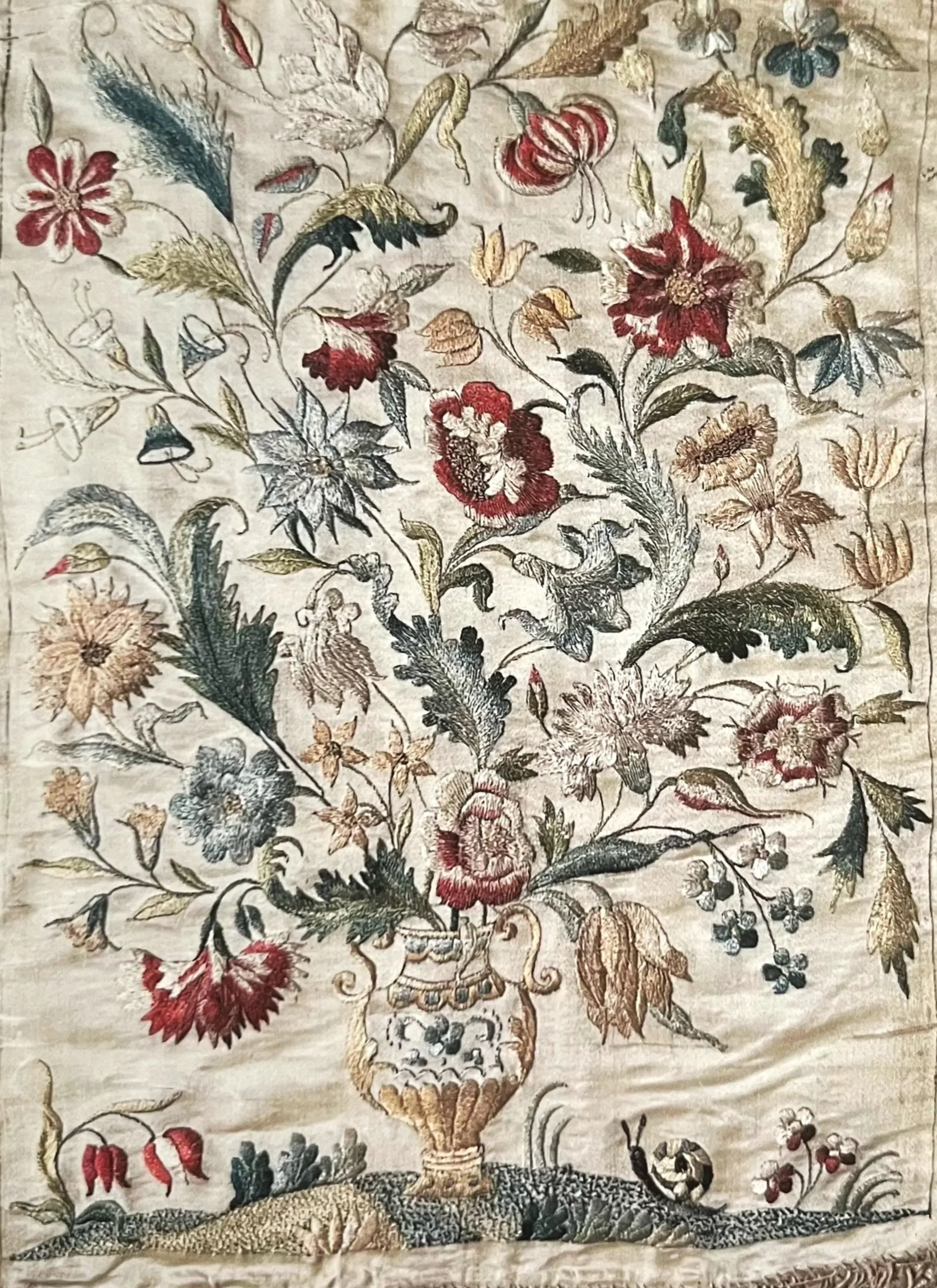English 17th century embroidery