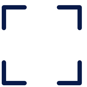 Viewfinder outlines framing the image in a digital camera display.