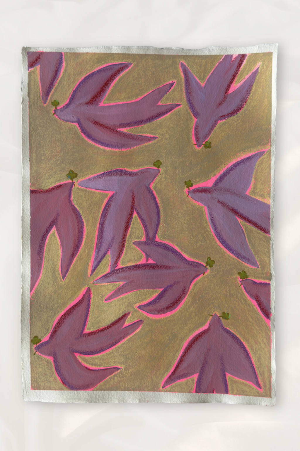 Lucky birds - Sold