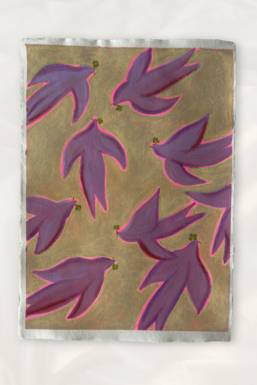 Lucky birds - Sold