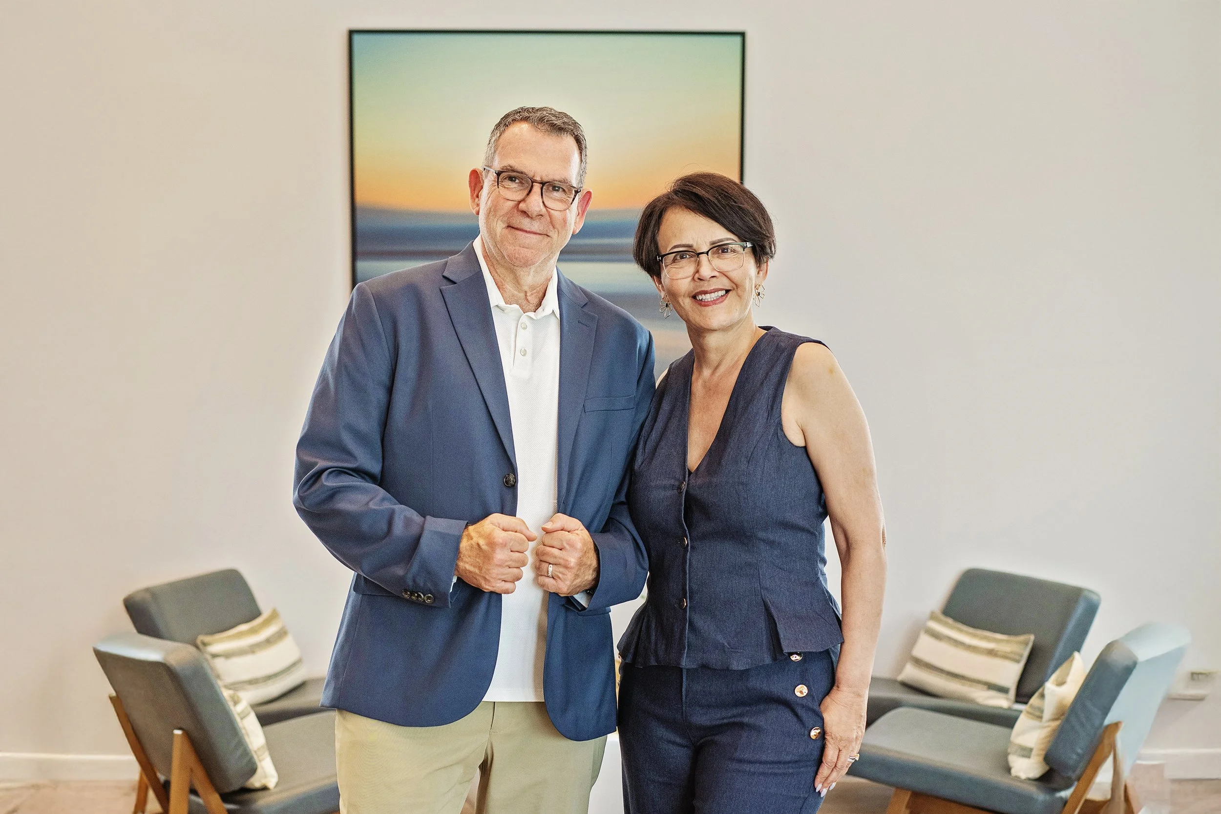 Business branding photography session for realtors in Central Florida