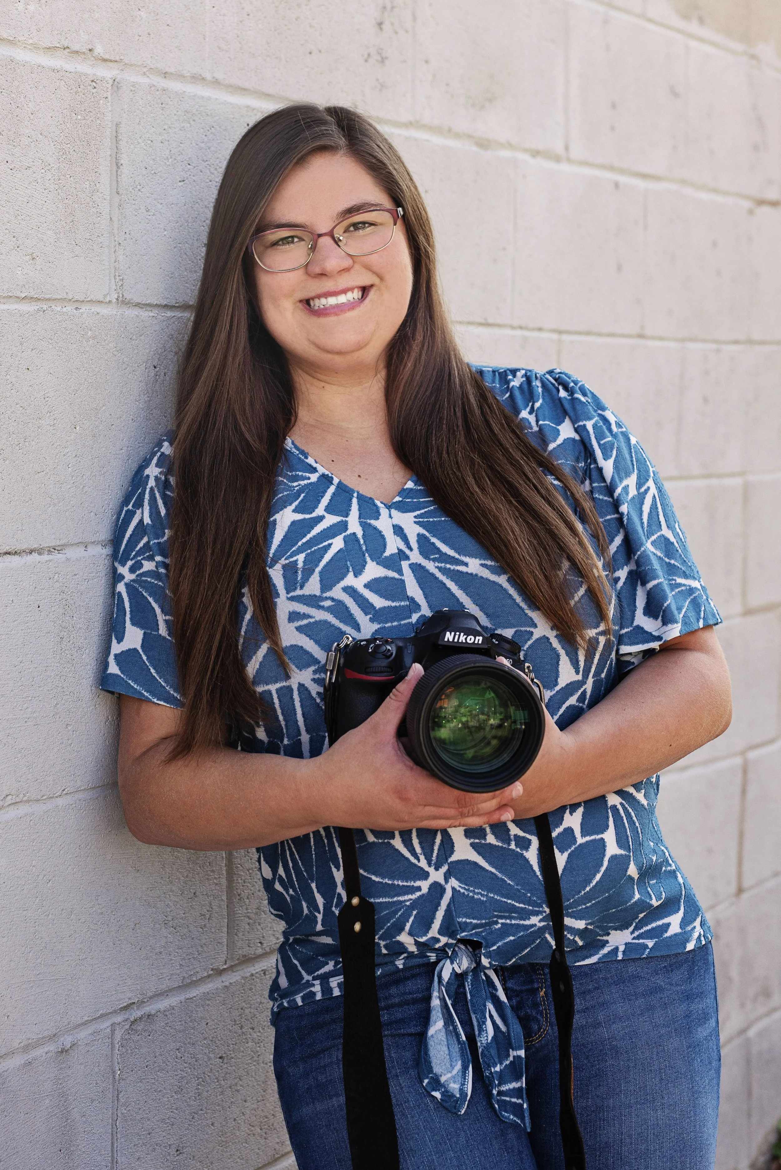 Self portrait of central Florida photographer Rebecca Kames