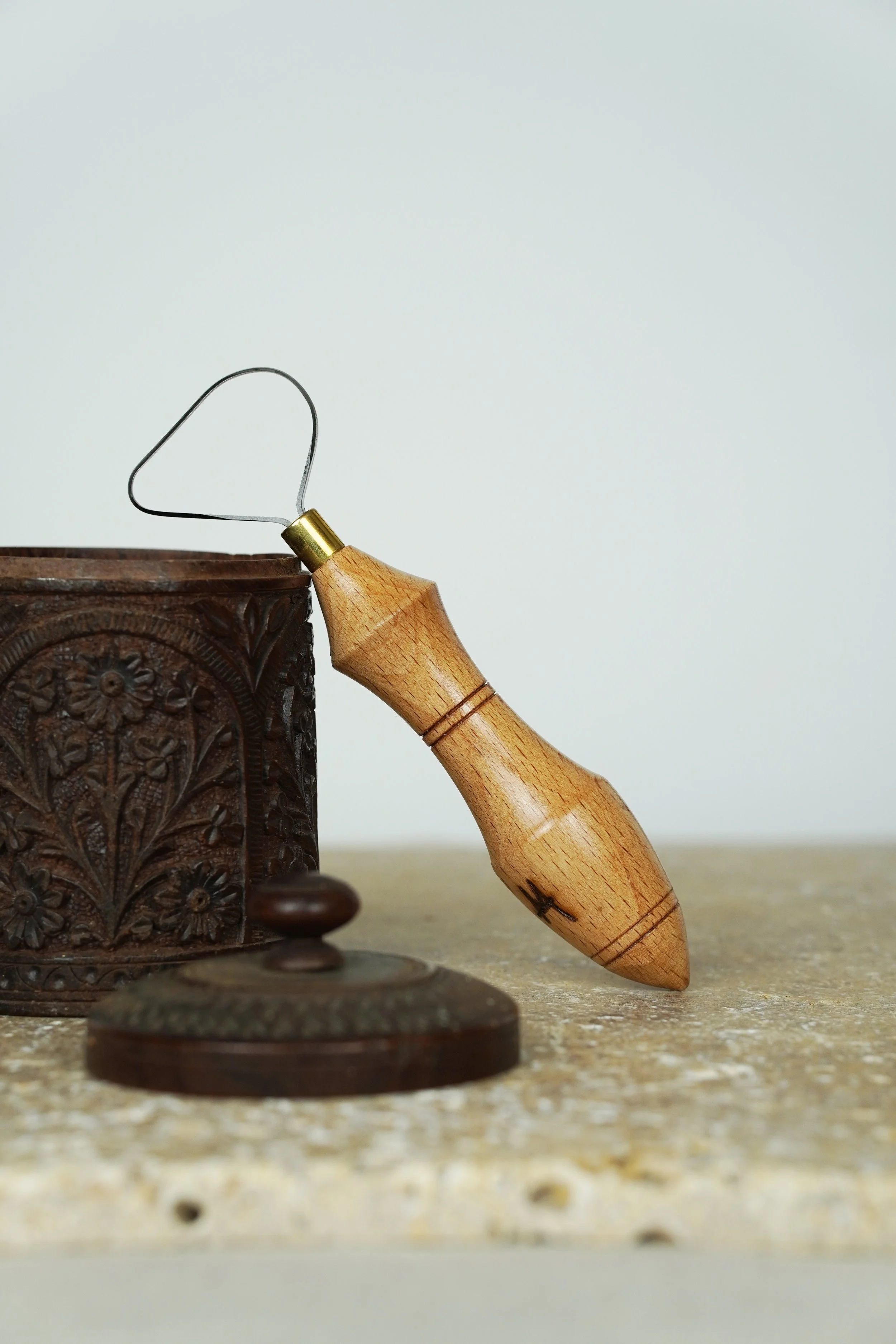 Pear Shape Steel Trimming Tool