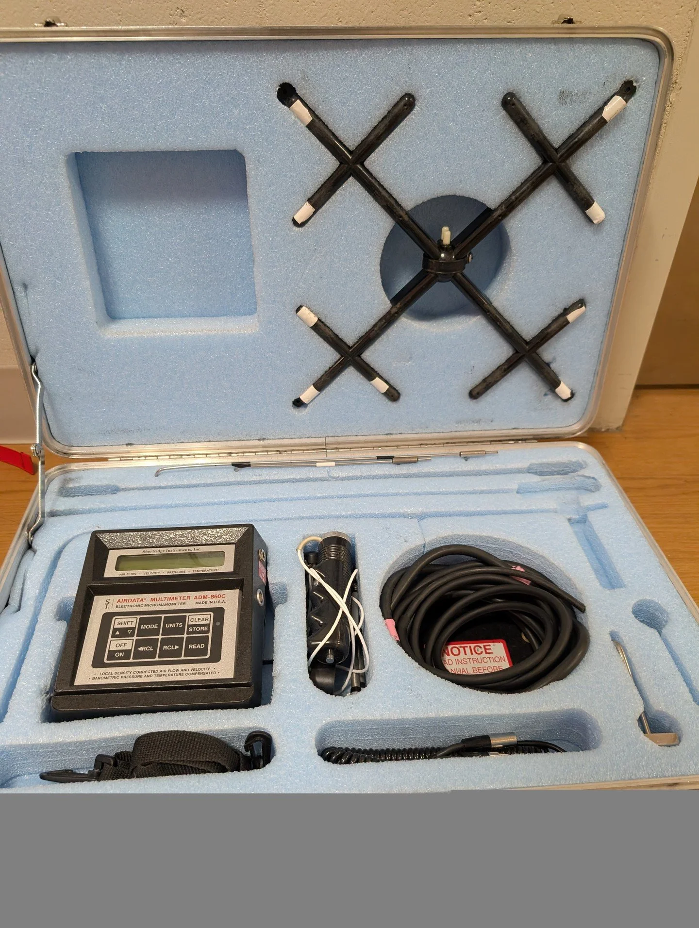 The multimeter never clocks out. 🦾

CFM. Static pressure. FPM.

Every duct, every diffuser, every static drilled hole, it's on the clock all day.

Respect the tool that does it all. ✅

#HVAC #AirBalancing #TestAndBalance #Multimeter