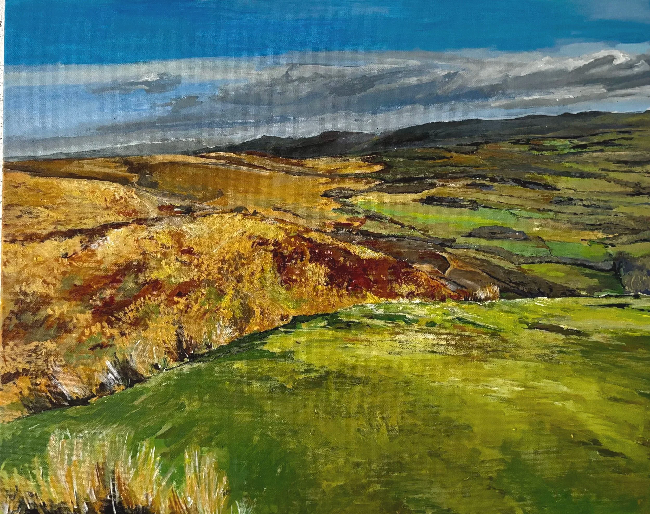 Near Loch Lomond, 2025
Acrylic on canvas
16 x 20"