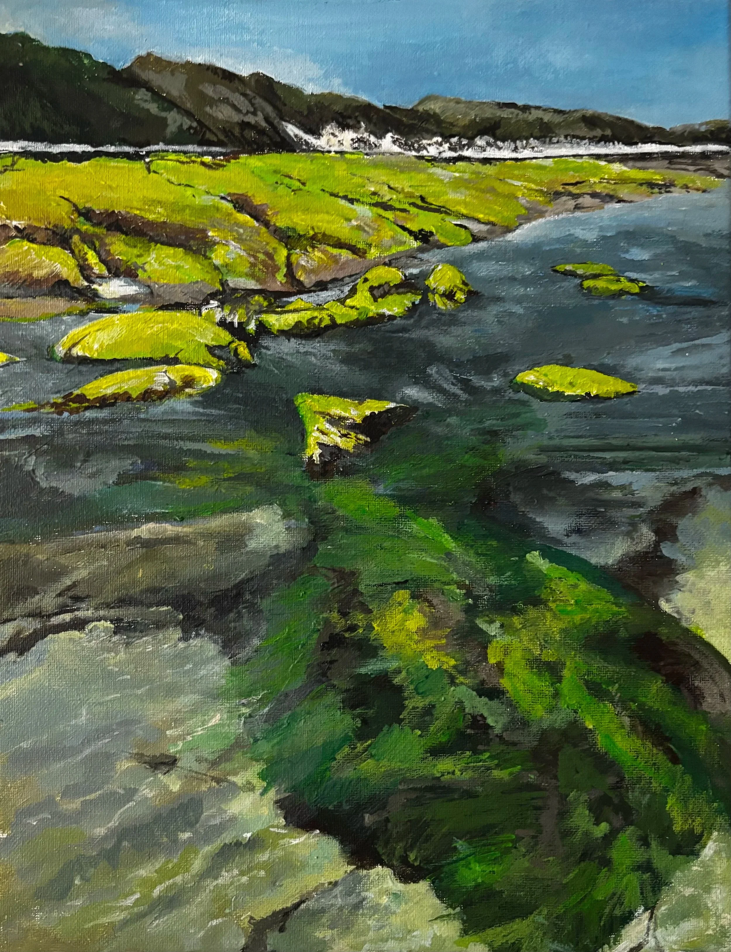 Near the Castle, 2026
Acrylic on canvas
14" x 11"