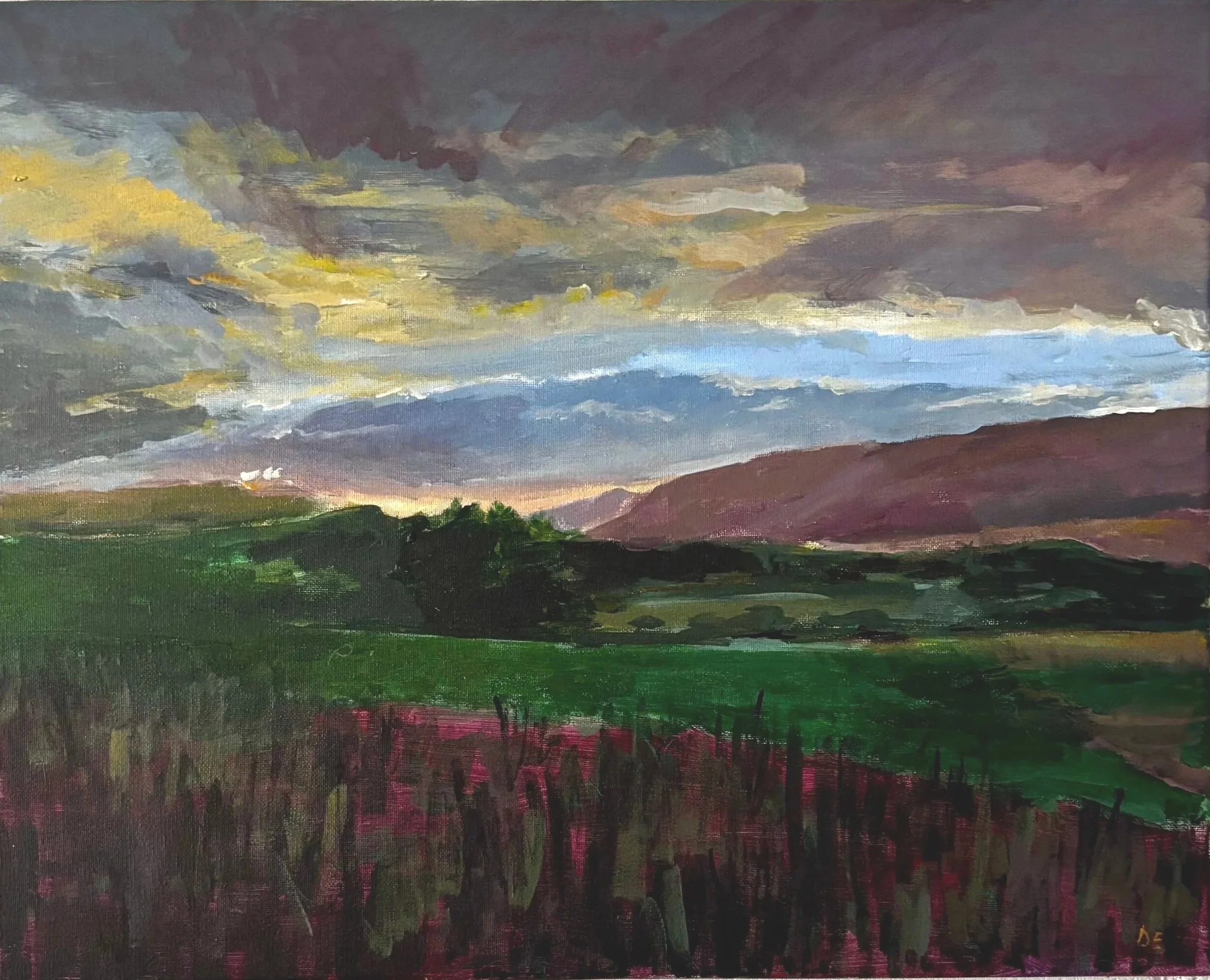 Winter Island, 2024
Acrylic on canvas
16 x 20"