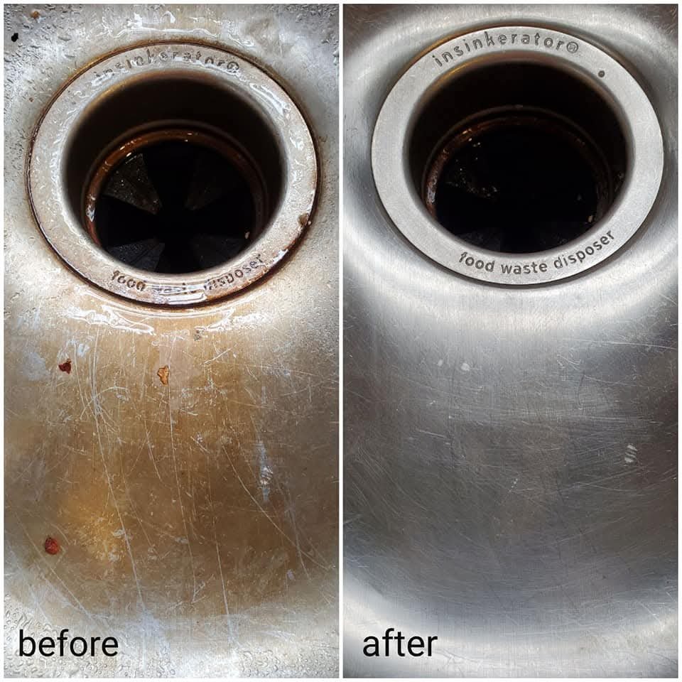 Clean stainless steel sink in Upper St Clair