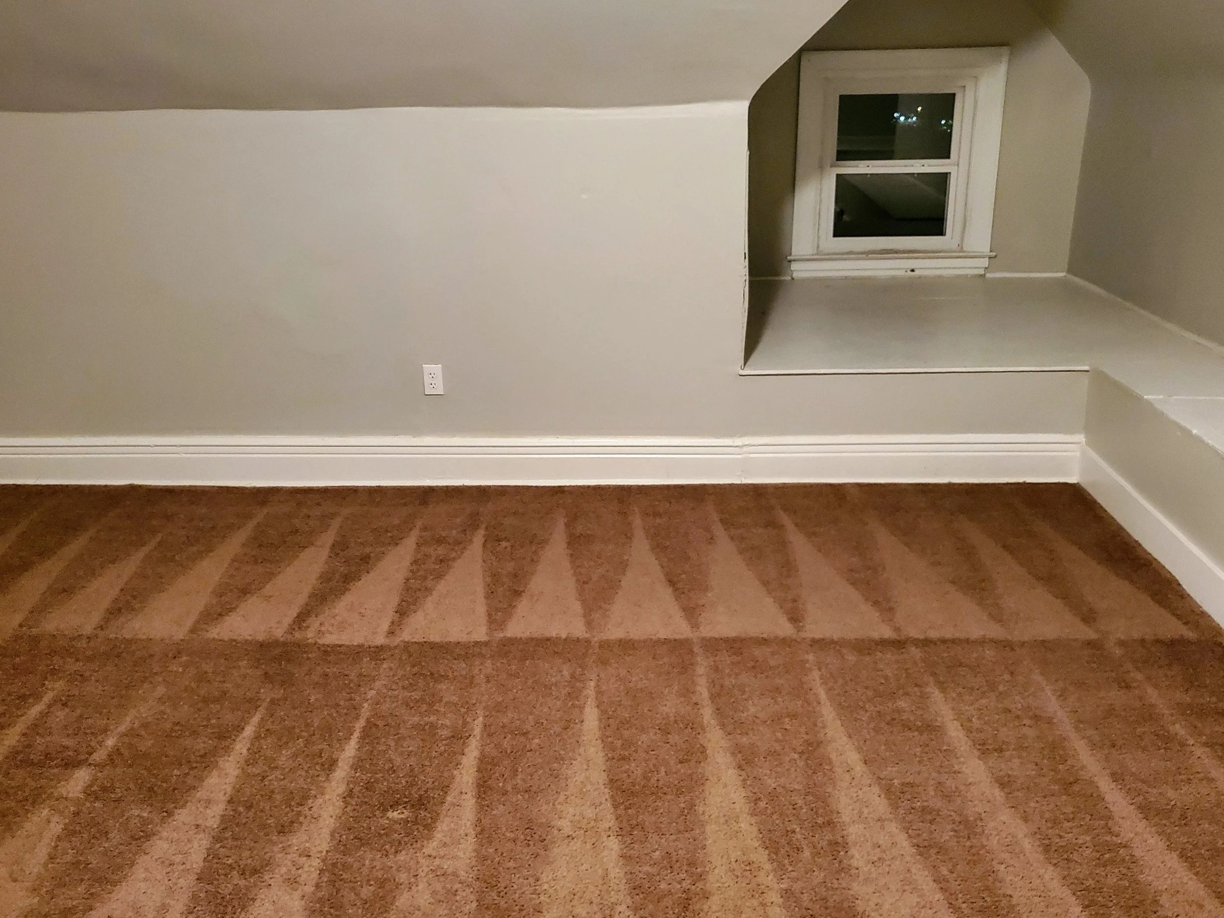 Carpet lines in moving clean