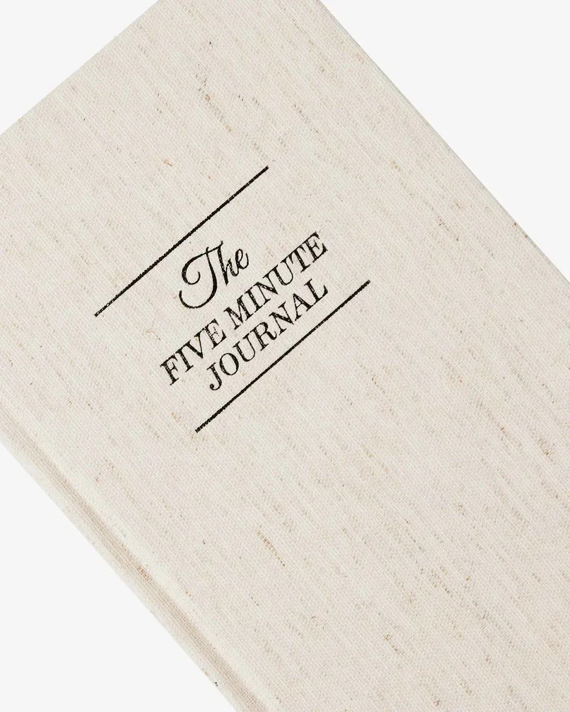 The Practice: The Five Minute Journal
