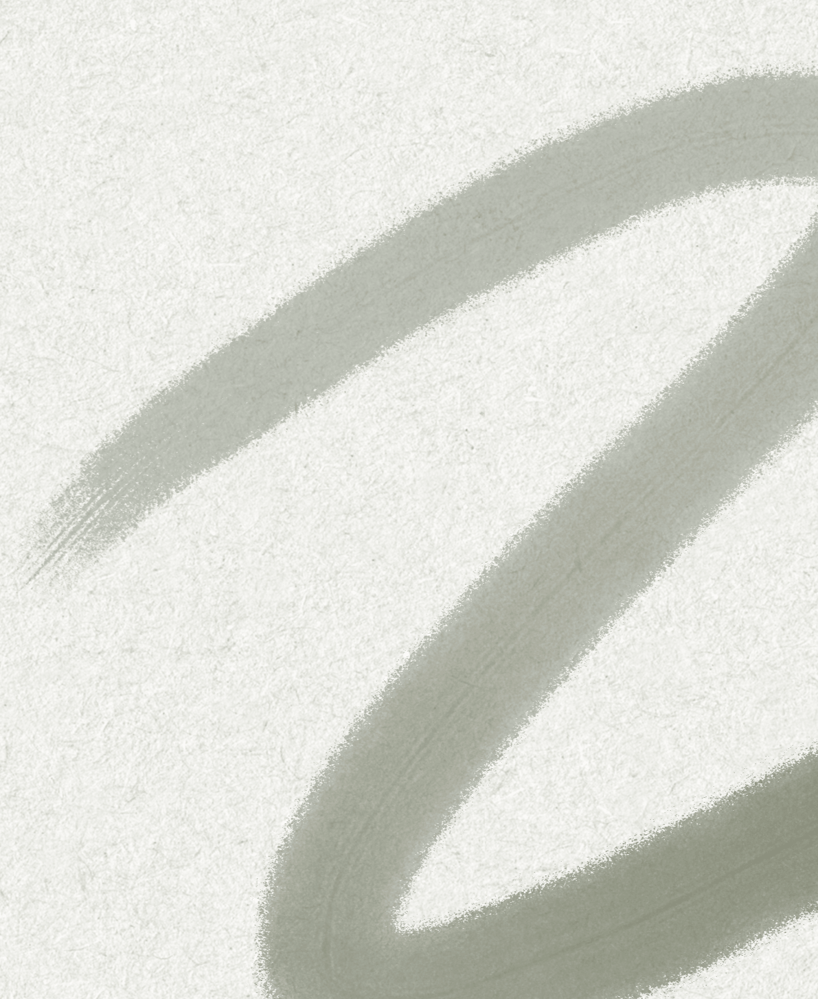 Close-up of textured, abstract, light-colored surface with curved, darker brush strokes.