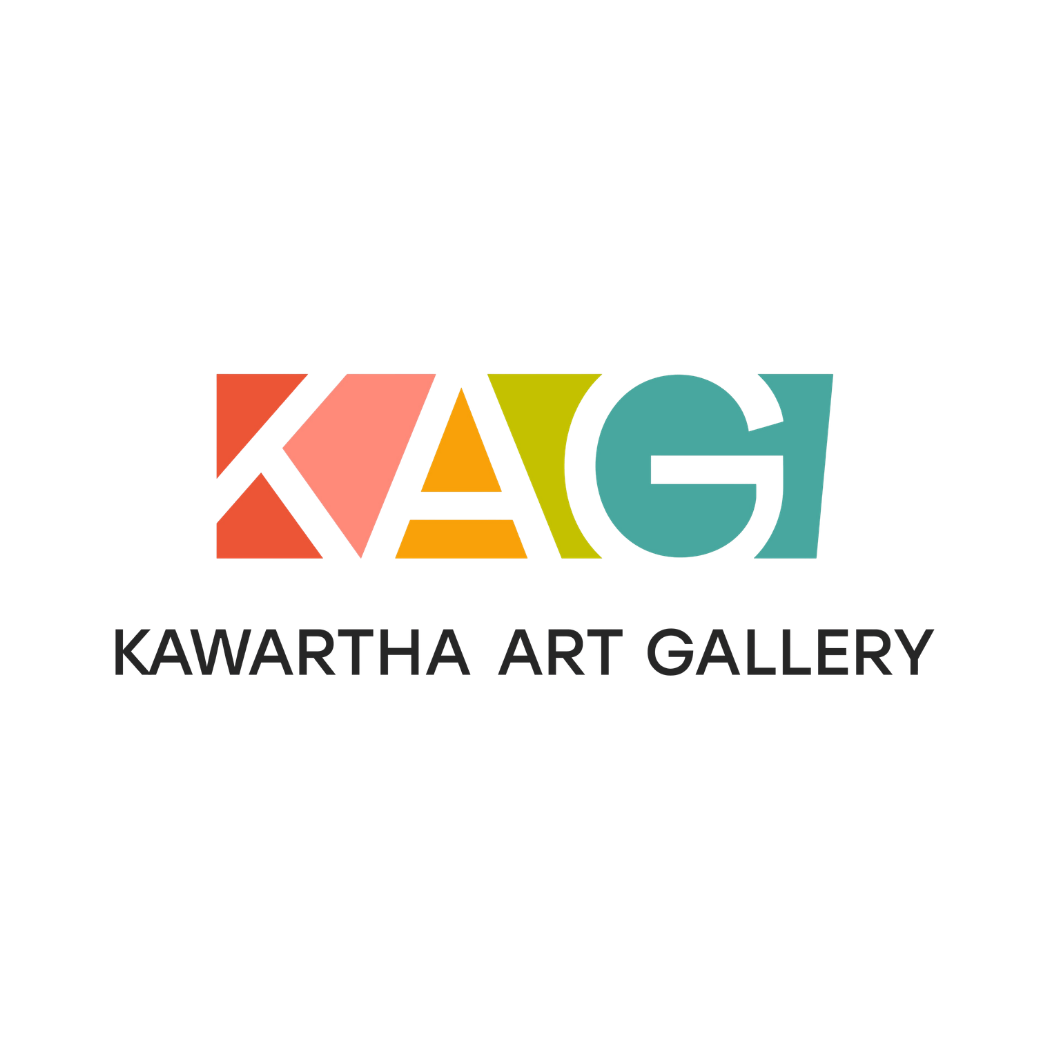 Colorful logo of KAWARTHA ART GALLERY with the name written below.