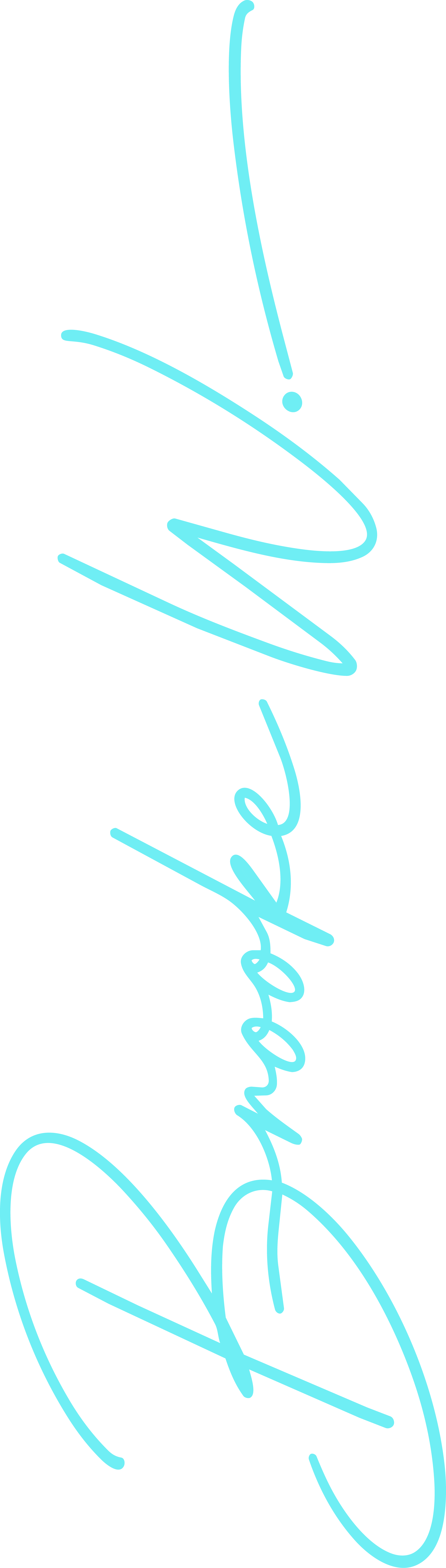 Neon sign with the words 'Love' and 'Together' written in cursive, glowing in a teal color on a black background.