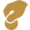 Graduation cap icon representing scholarships, academic achievement, and educational success.