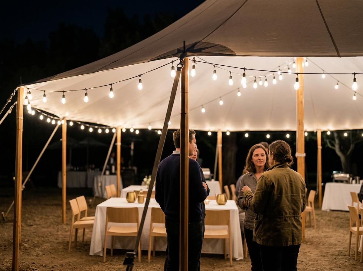 Tent Lighting 20 x 40
