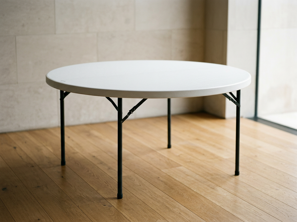 5ft Round Table (seats 8)