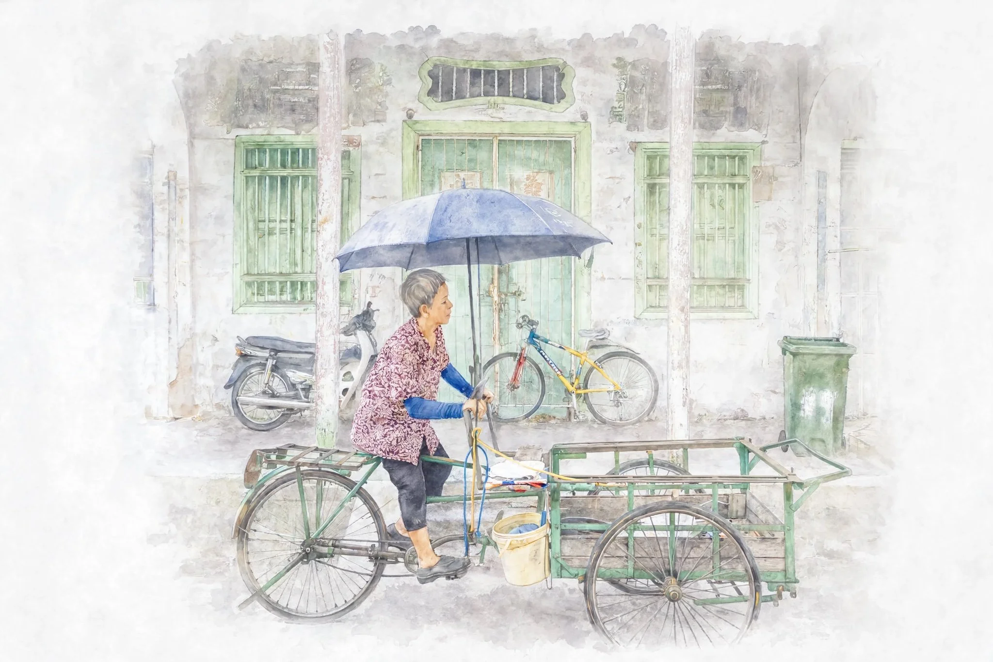 Street Cart _ Watercolour.jpeg