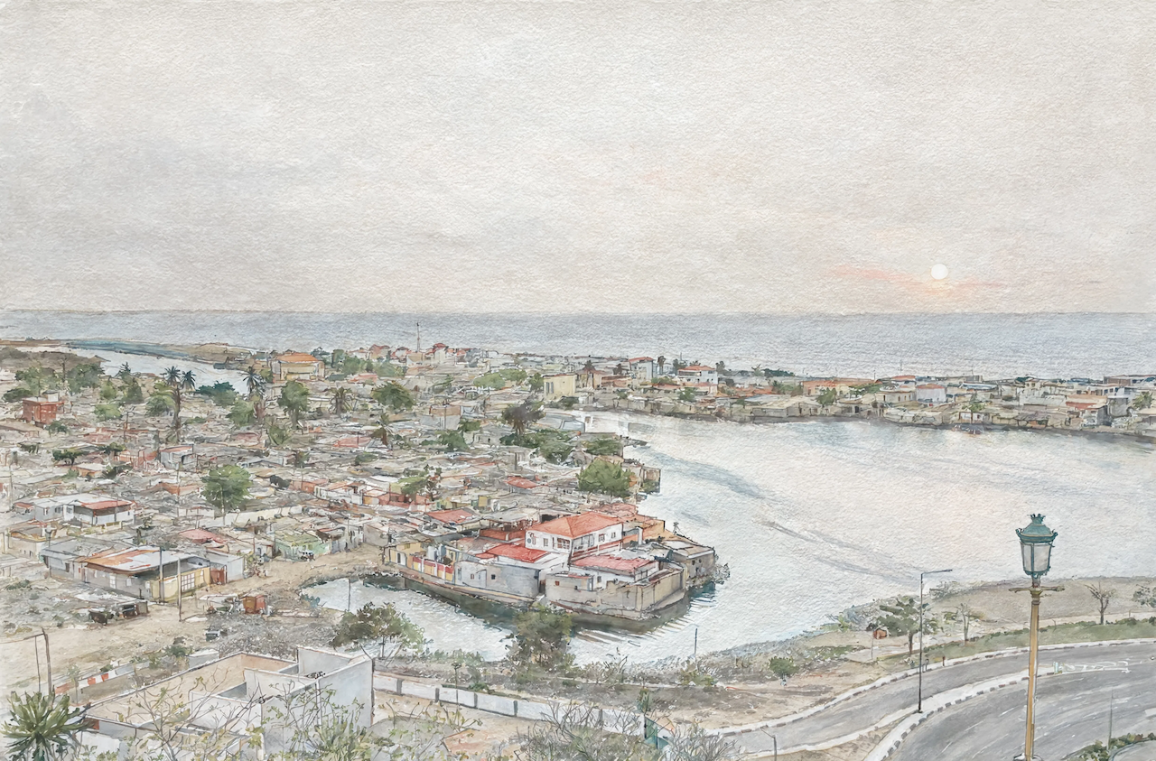 Coastal Town Sunset Wash.png