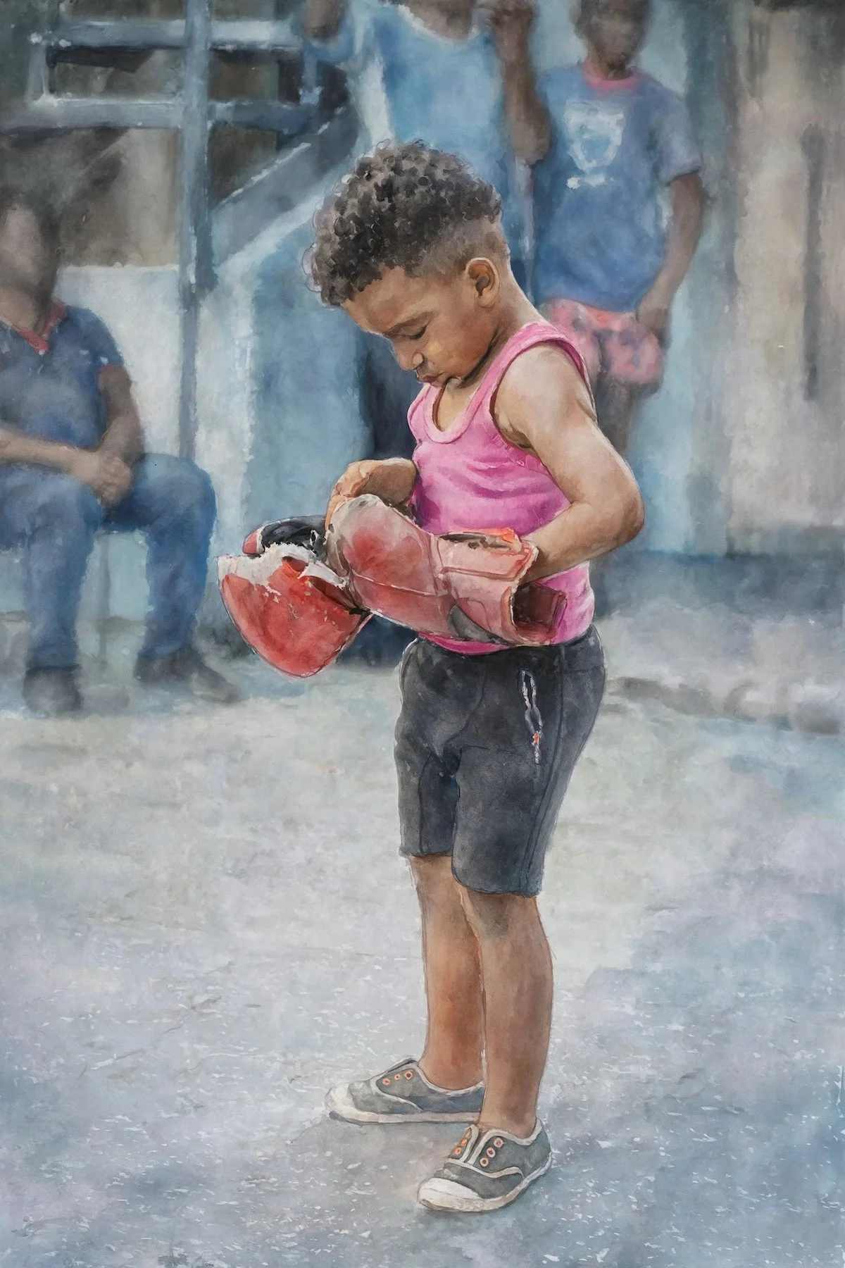 Young Boxer _ Soft Watercolour Sketch.jpg