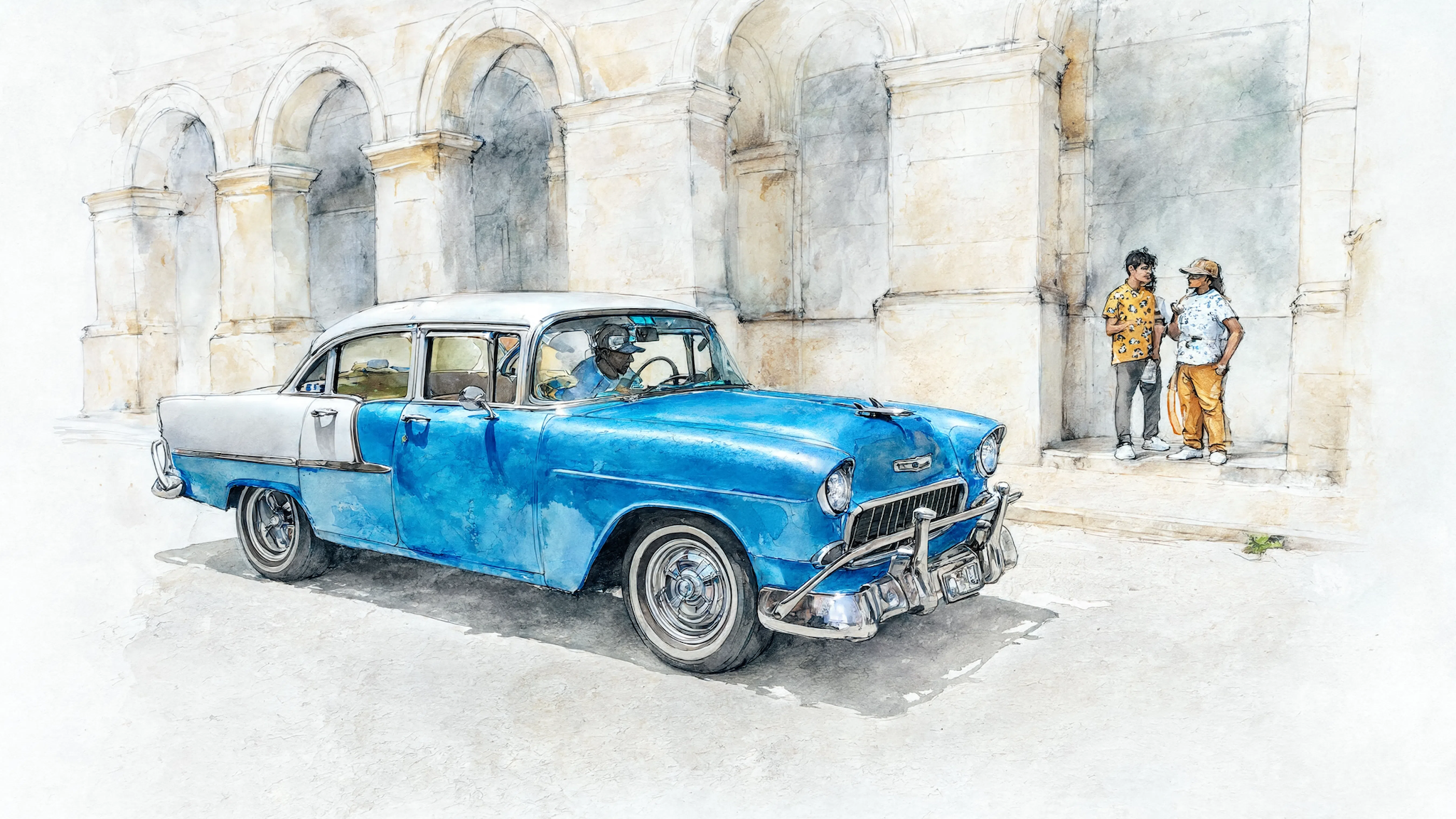 Blue Classic Chevy _ Ink _ Watercolor copy.png