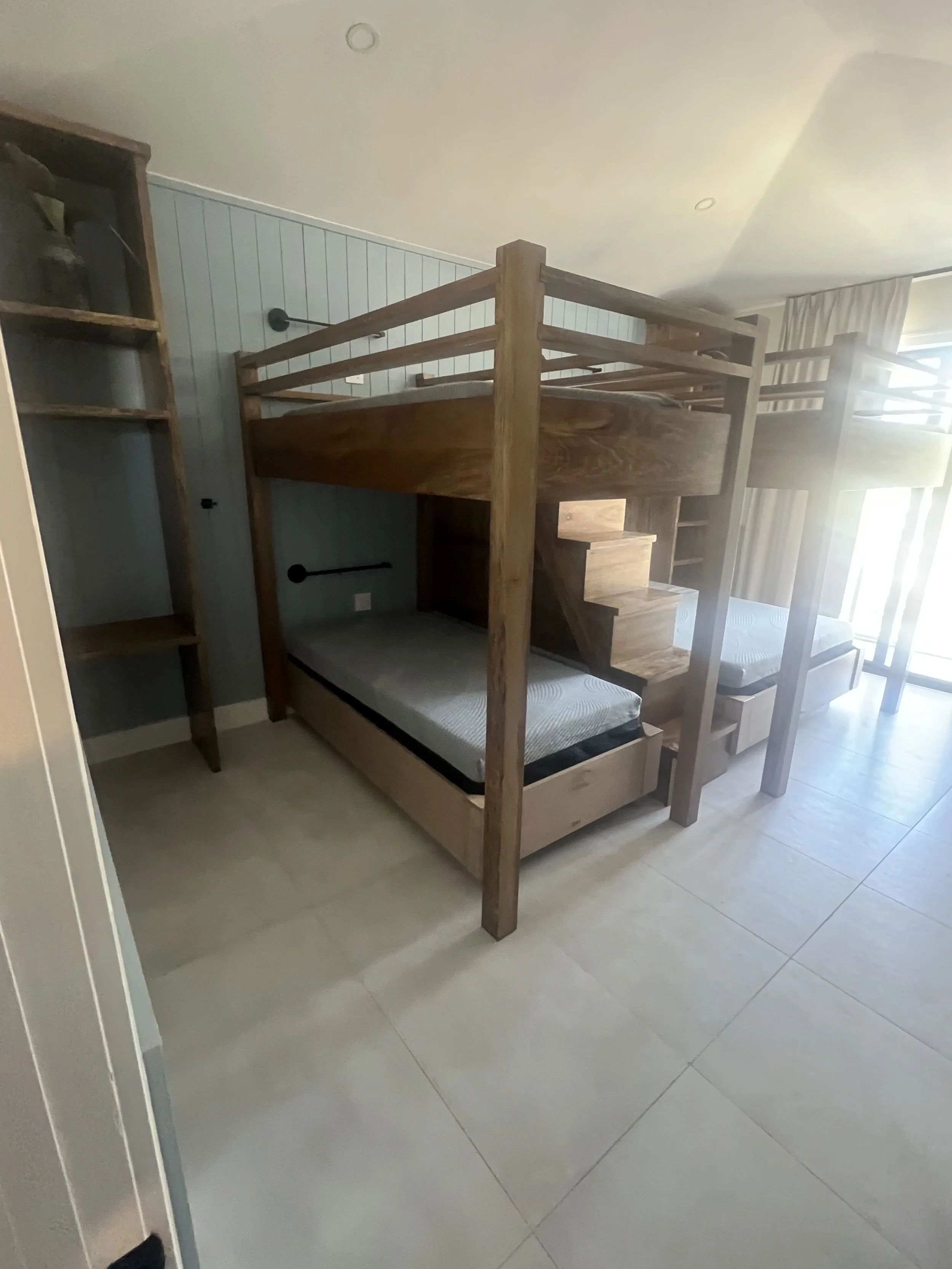 Wood bunk bed detail — Project 01.