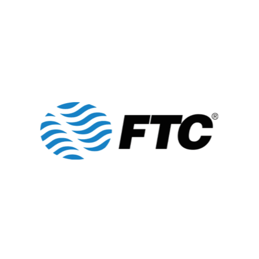 FTC logo with a blue circle containing wavy lines and the letters 'FTC' next to it.