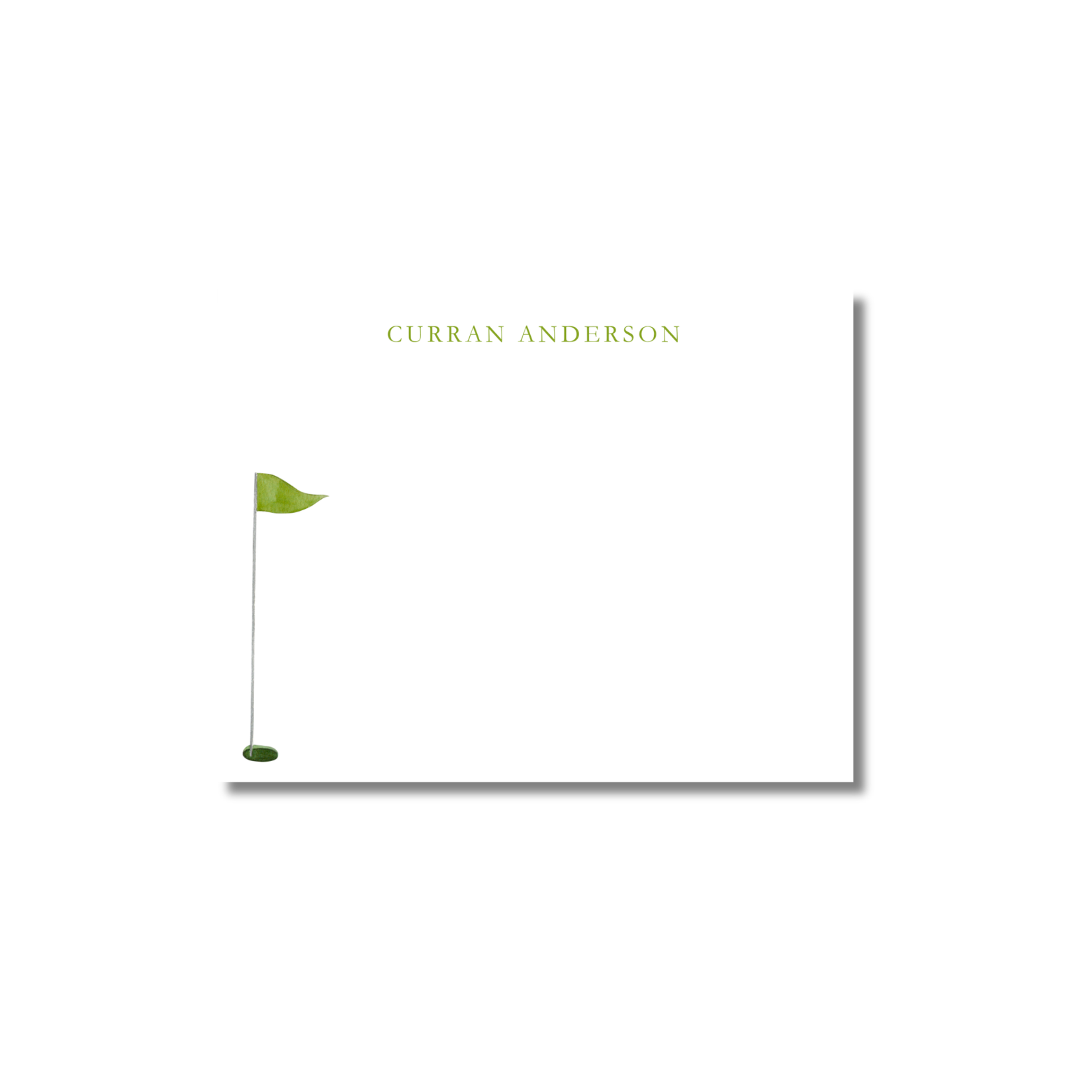 The Hole-in-One Notecard