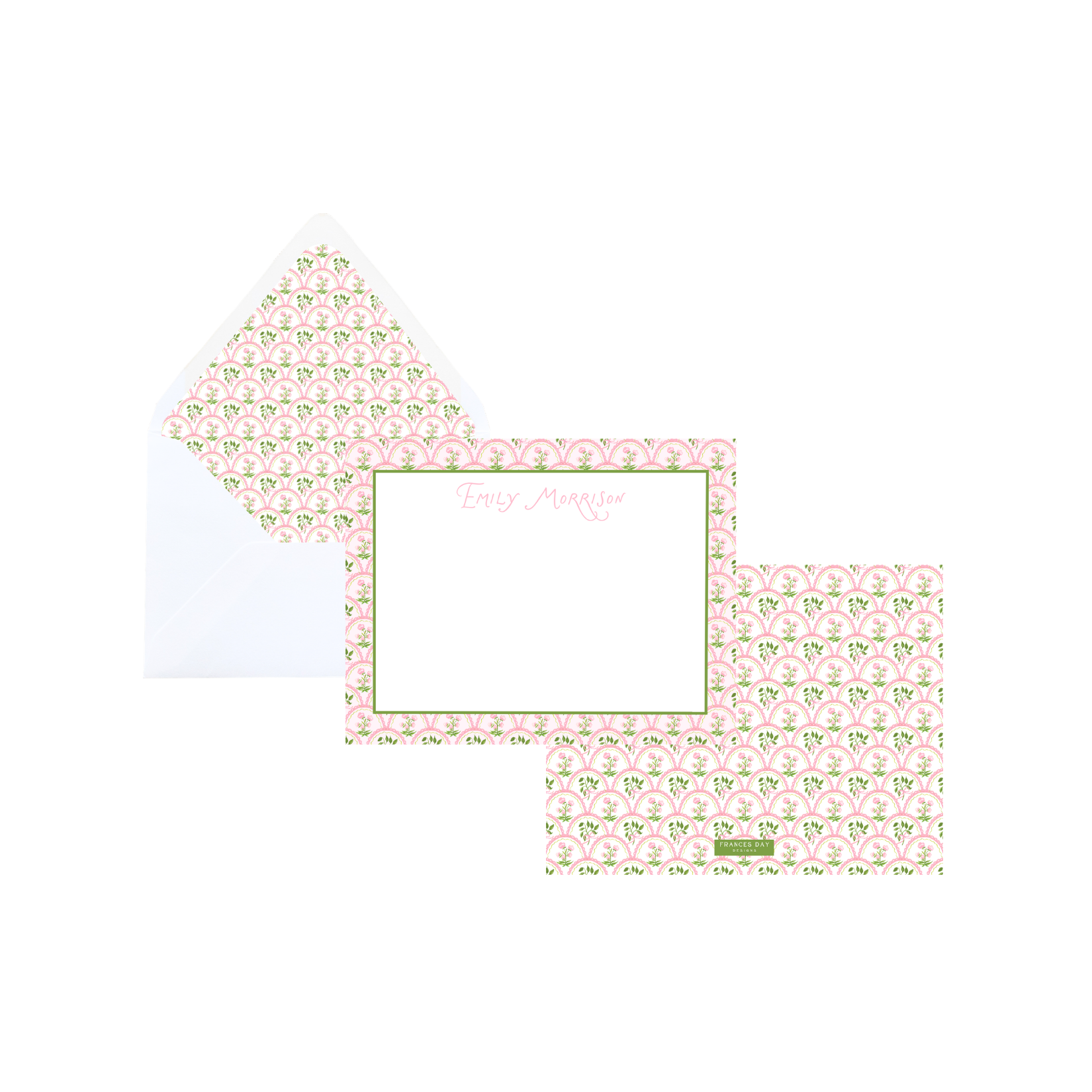 The Garden Block Notecard